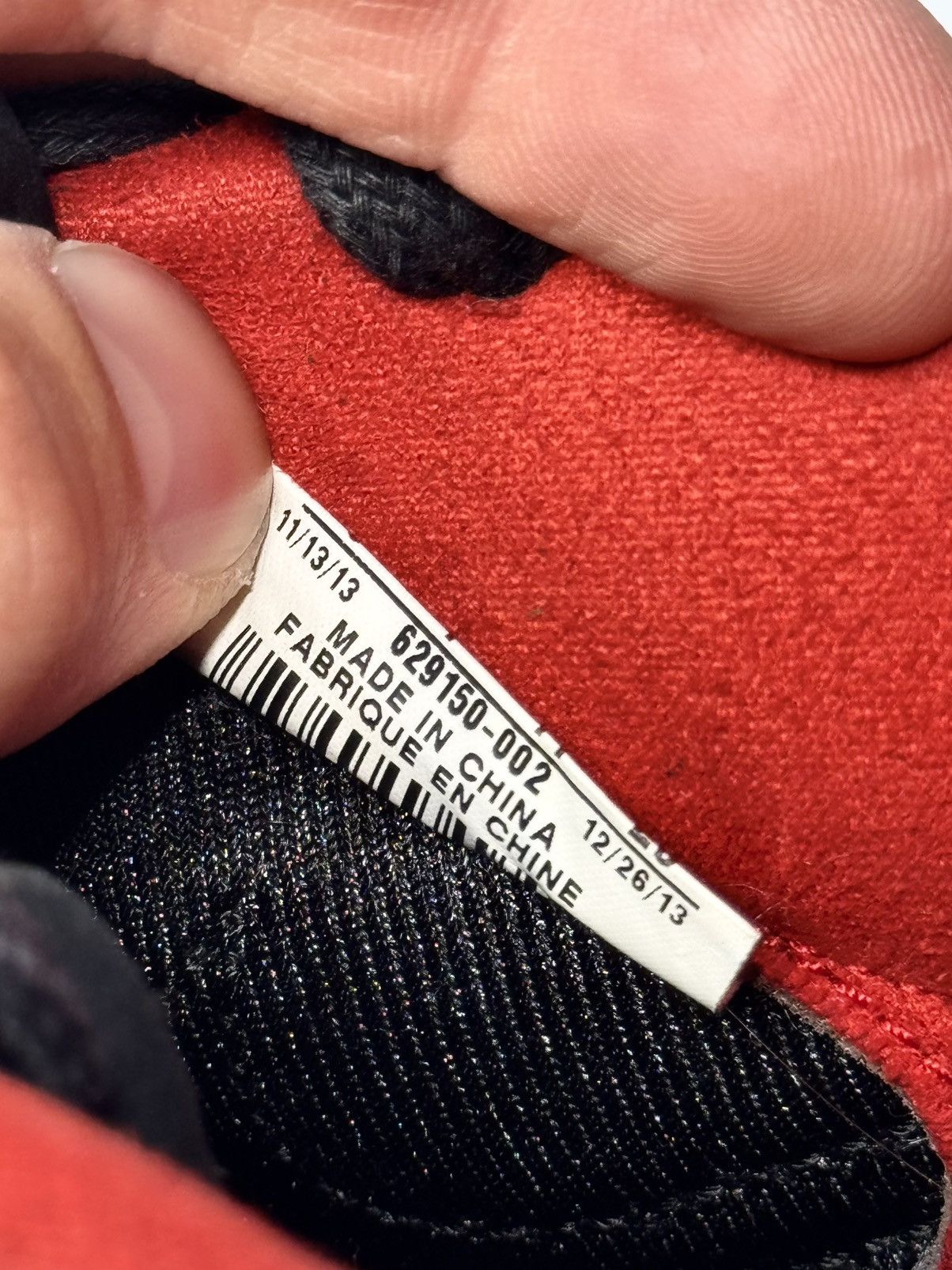 Jordan Brand 🔥RARE🔥 2013 Air Jordan 1 Nouveau Low Black Red Full Leather Size US 8 / EU 41 - 11 Thumbnail