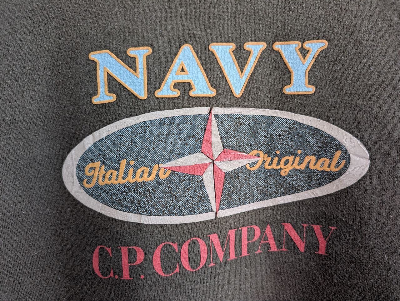 C.P. Company vintage C.P.COMPANY navy big logo sweatshirts Size US M / EU 48-50 / 2 - 9 Thumbnail