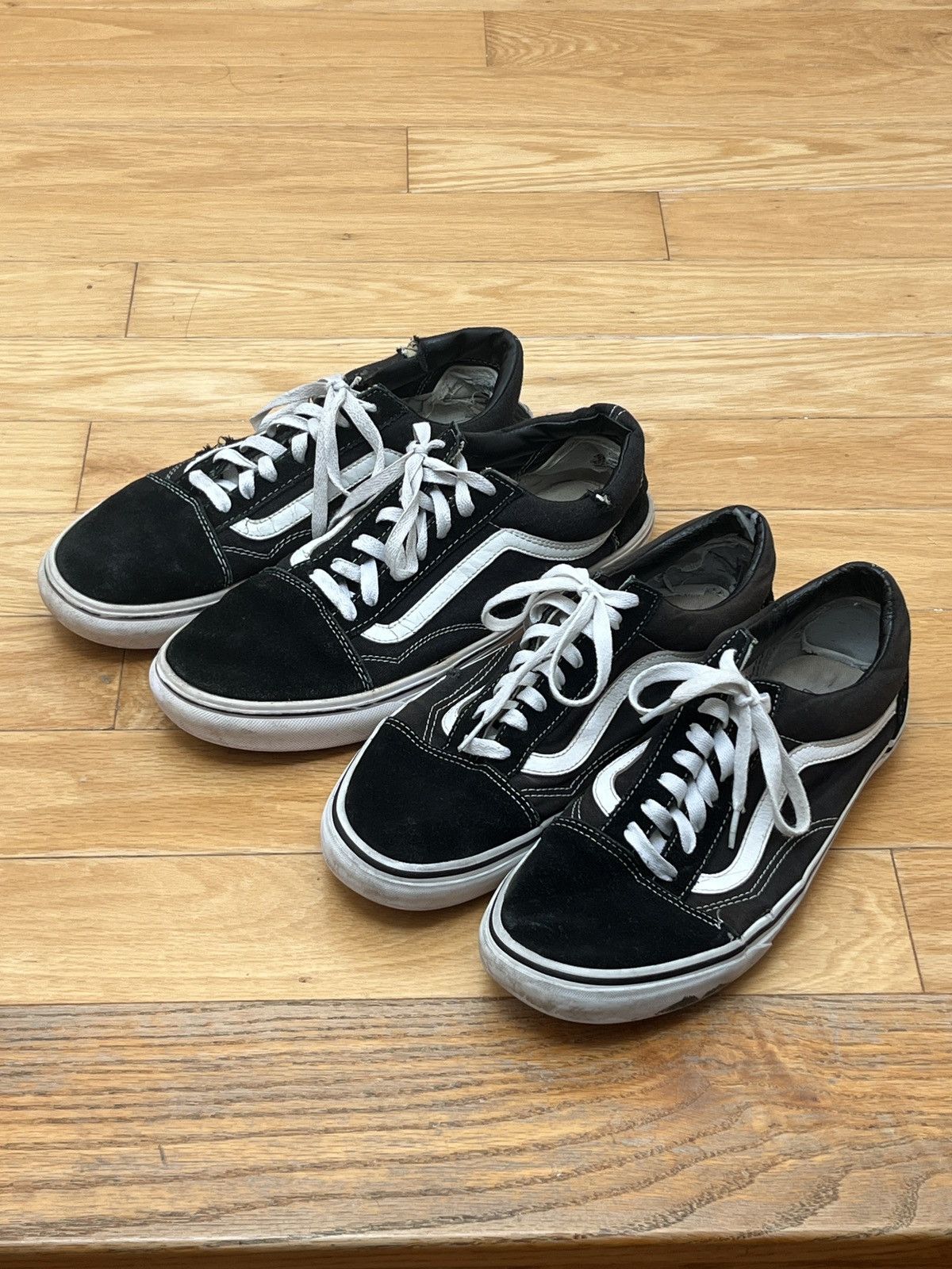 Vans Two Pairs VANS Old Skools US10.5 and 10 Size US 10 / EU 43 - 1 Thumbnail
