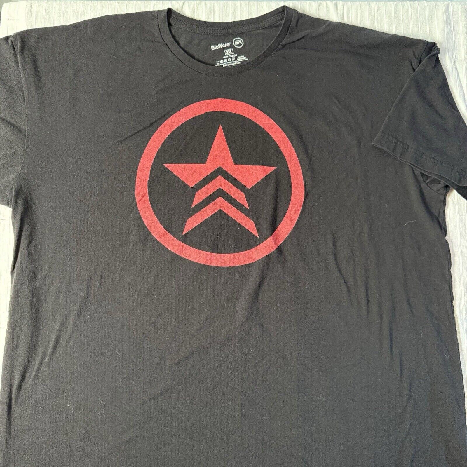 Designer VTG BioWare Mass Effect 2 Renegade T-Shirt Sz Men's 3XL N7 Size US XXL / EU 58 / 5 - 1 Thumbnail