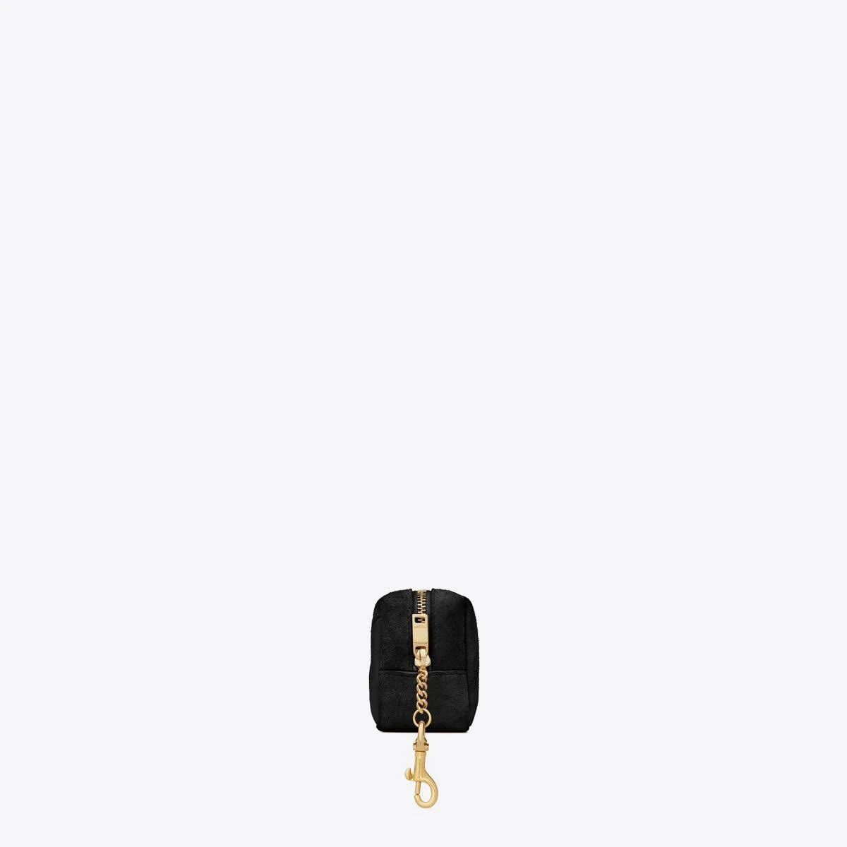 Saint Laurent Paris o1b1hav111224 Size: OS / Jamie Cube Charm Clutches in Black Size ONE SIZE - 7 Thumbnail