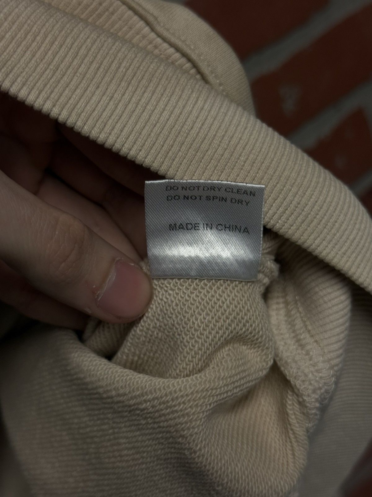 Vale Vale Valley Tan Hoodie Zip Up Fade Distressed Size L Size US L / EU 52-54 / 3 - 7 Thumbnail