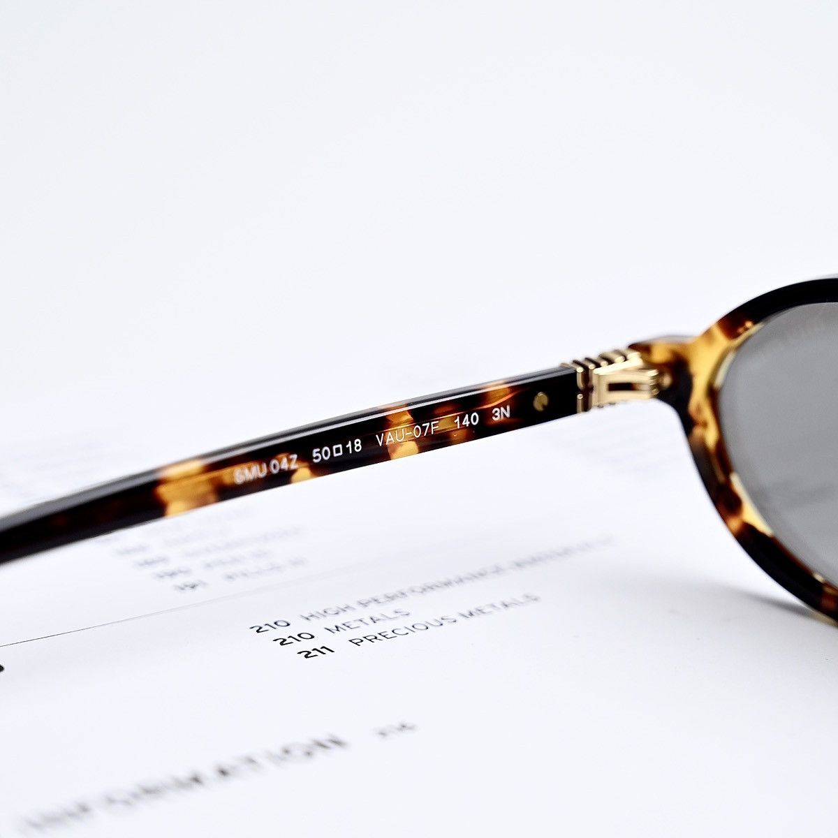 Miu Miu MIU MIU 0MU 04ZS GLASSES Size ONE SIZE - 8 Thumbnail