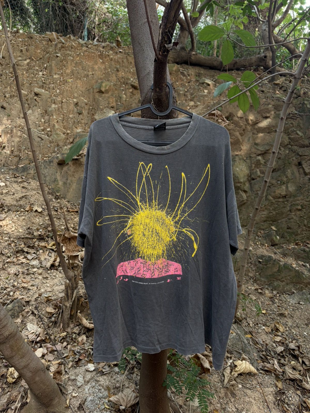 Vintage 90s Triple J (The Exploding Head) vintage tee Size US L / EU 52-54 / 3 - 1 Thumbnail