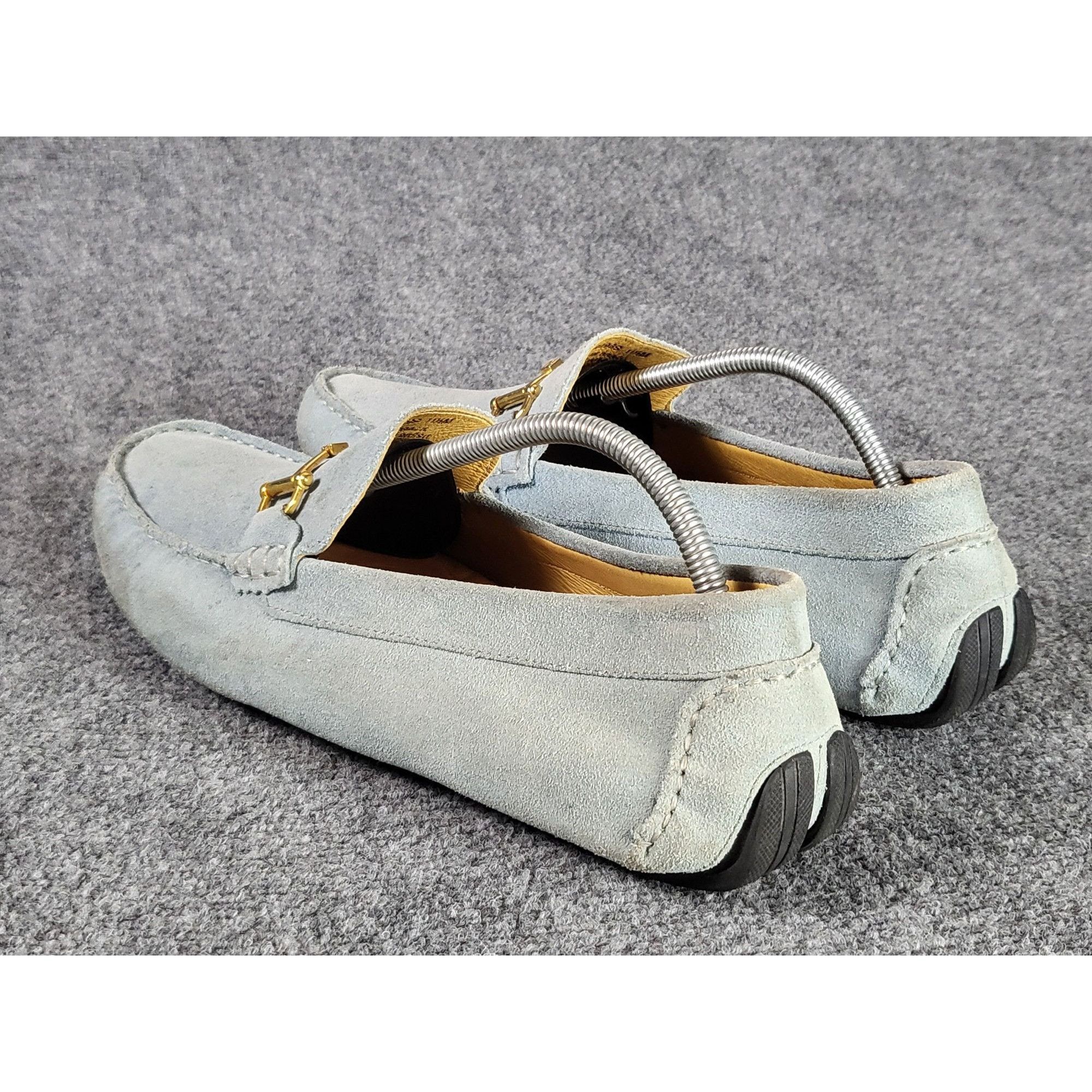 Saks Fifth Avenue Saks Fifth Avenue Loafers Men Sz 11.5M Powder Blue Suede Des Size US 11.5 / EU 44-45 - 2 Thumbnail