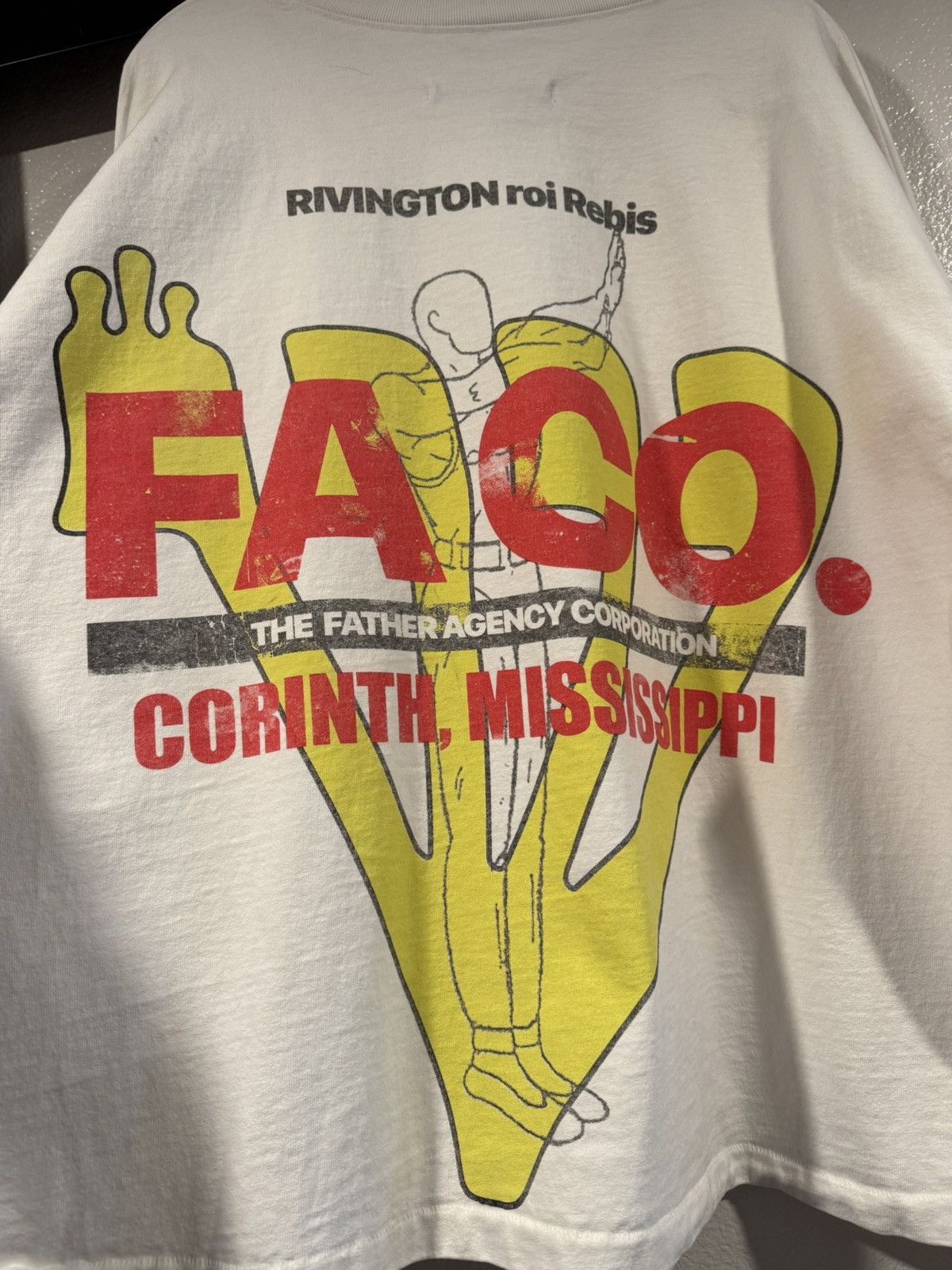 RRR-123 Optic White Rivington FA-CO L/S Tee #2 (L) Size US L / EU 52-54 / 3 - 4 Thumbnail
