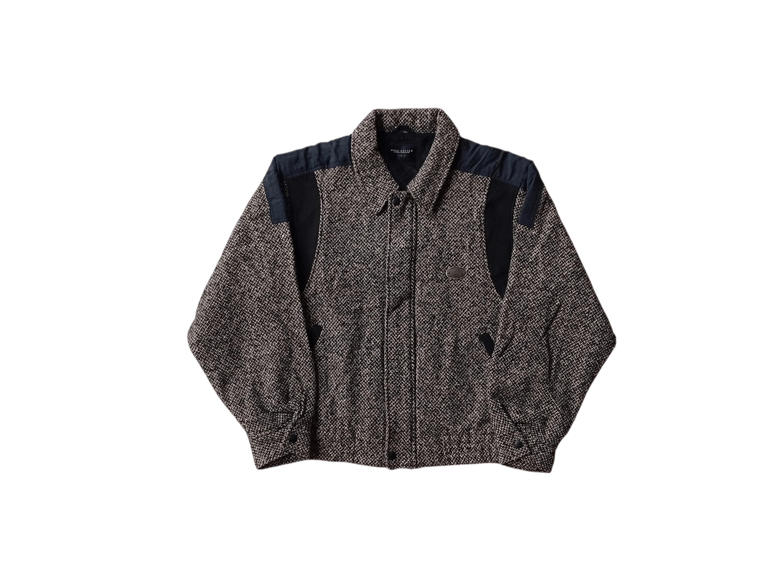 Japanese Brand WoodCutter wool hairy work jacket Size US L / EU 52-54 / 3 - 1 Thumbnail