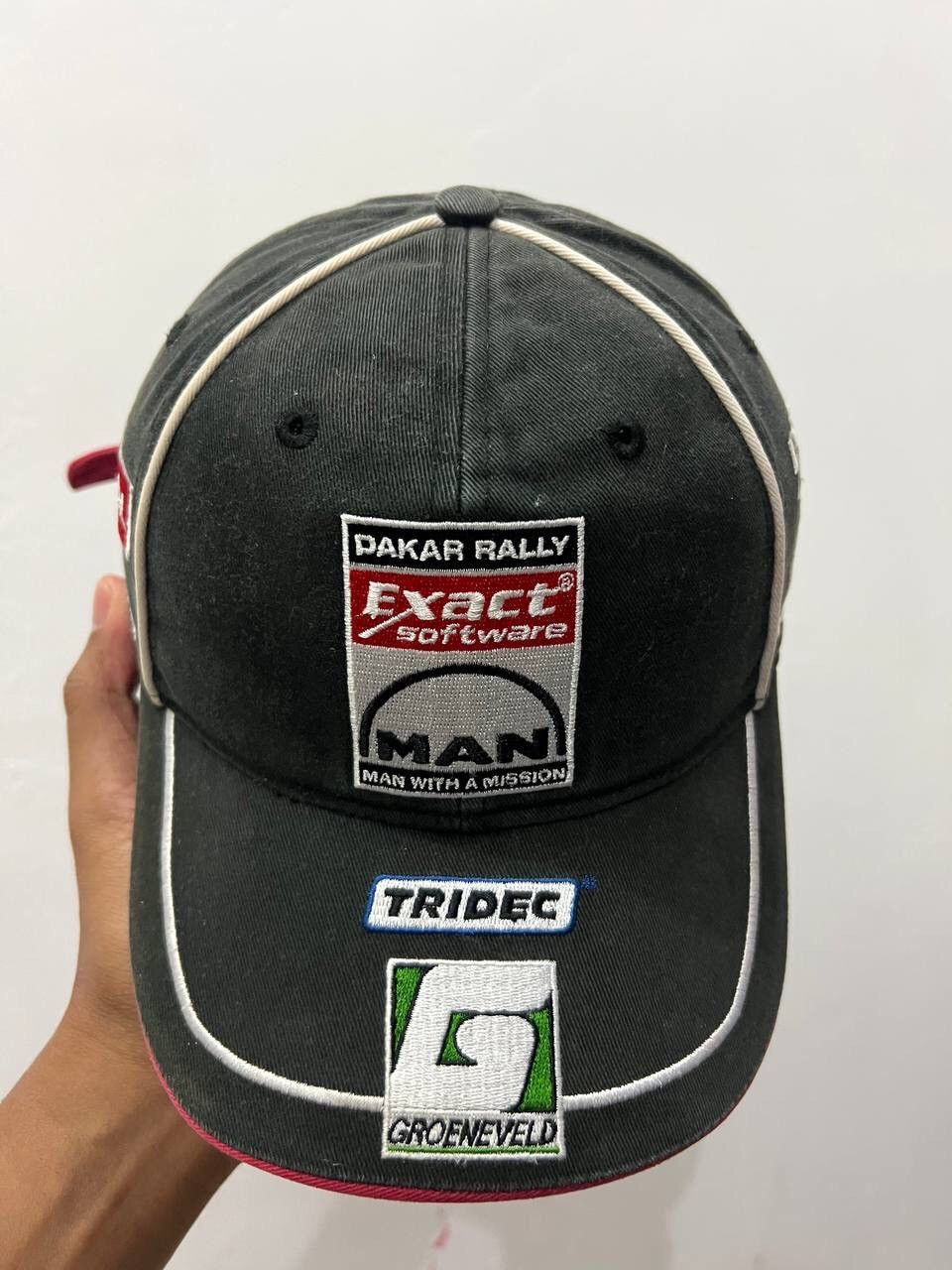 Vintage Dakar Rally Man Total Fade Vintage Hat Size ONE SIZE - 6 Thumbnail