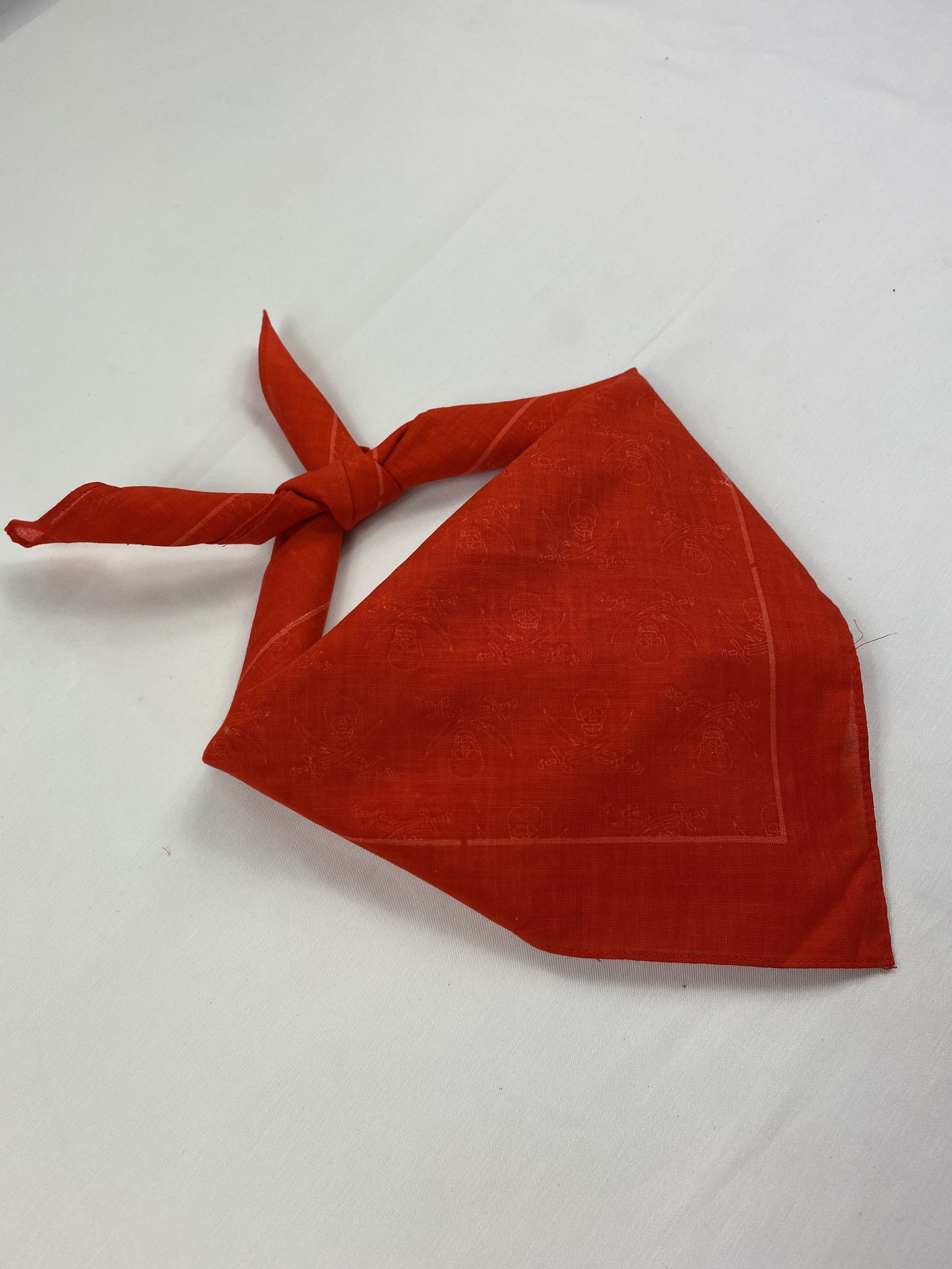 Vintage Skulls Handkerchief / Bandana / Neckerchief Size ONE SIZE - 1 Thumbnail