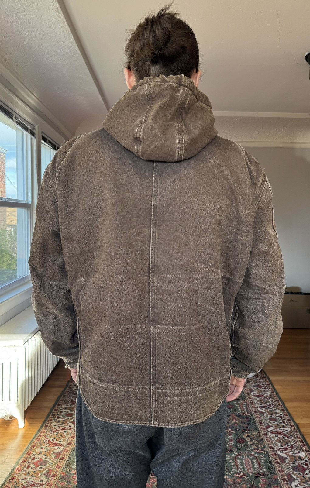 Carhartt Hooded Jacket Size US L / EU 52-54 / 3 - 3 Thumbnail