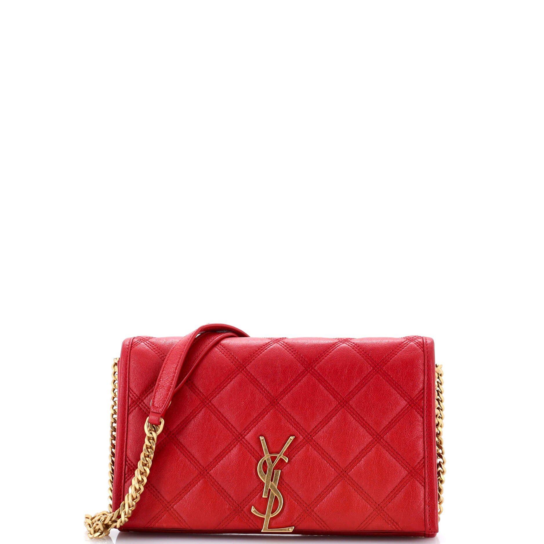 Saint Laurent Paris Becky Chain Wallet Size ONE SIZE - 1 Thumbnail