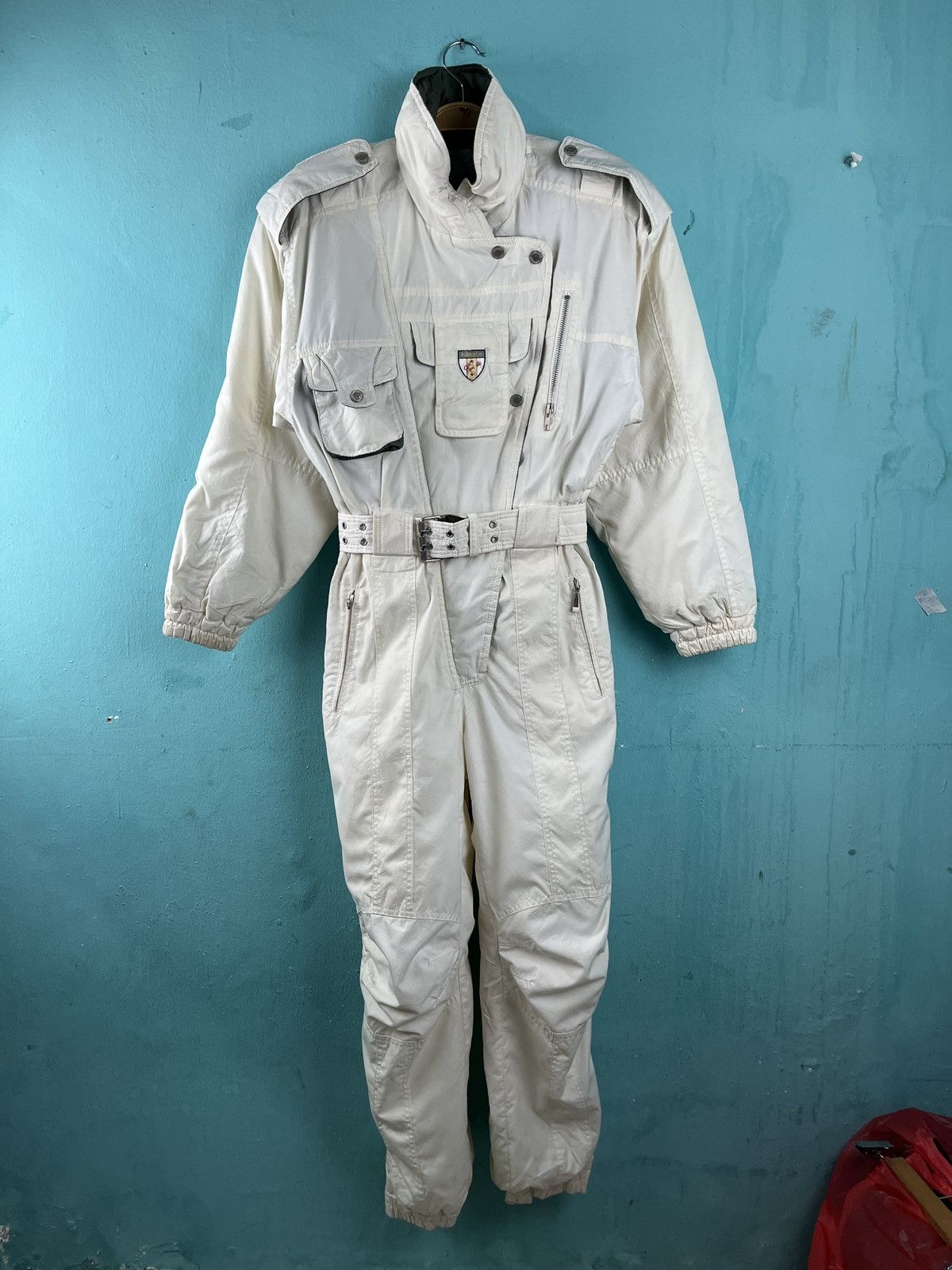 Ellesse × Gear for Sports × Goldwin Vintage Ellesse Coveralls Skiwear Racing Equipment Small Size M / US 6-8 / IT 42-44 - 1 Thumbnail