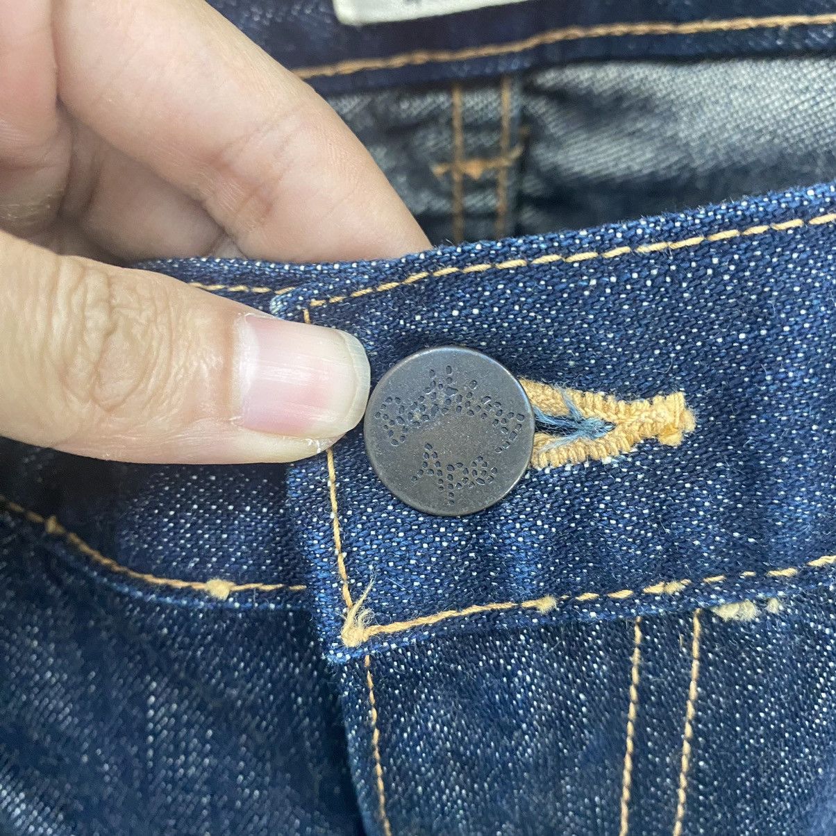 Bape Bathing Ape "Ape Shall Never Kill Ape" Denim Jeans Size 31" - 11 Thumbnail