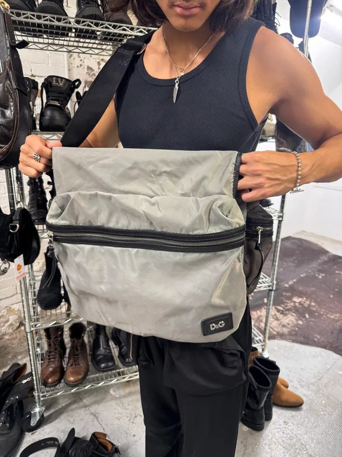 Dolce & Gabbana 2000s Dolce & Gabbana Nylon Shoulder Utility Bag Size ONE SIZE - 2 Thumbnail