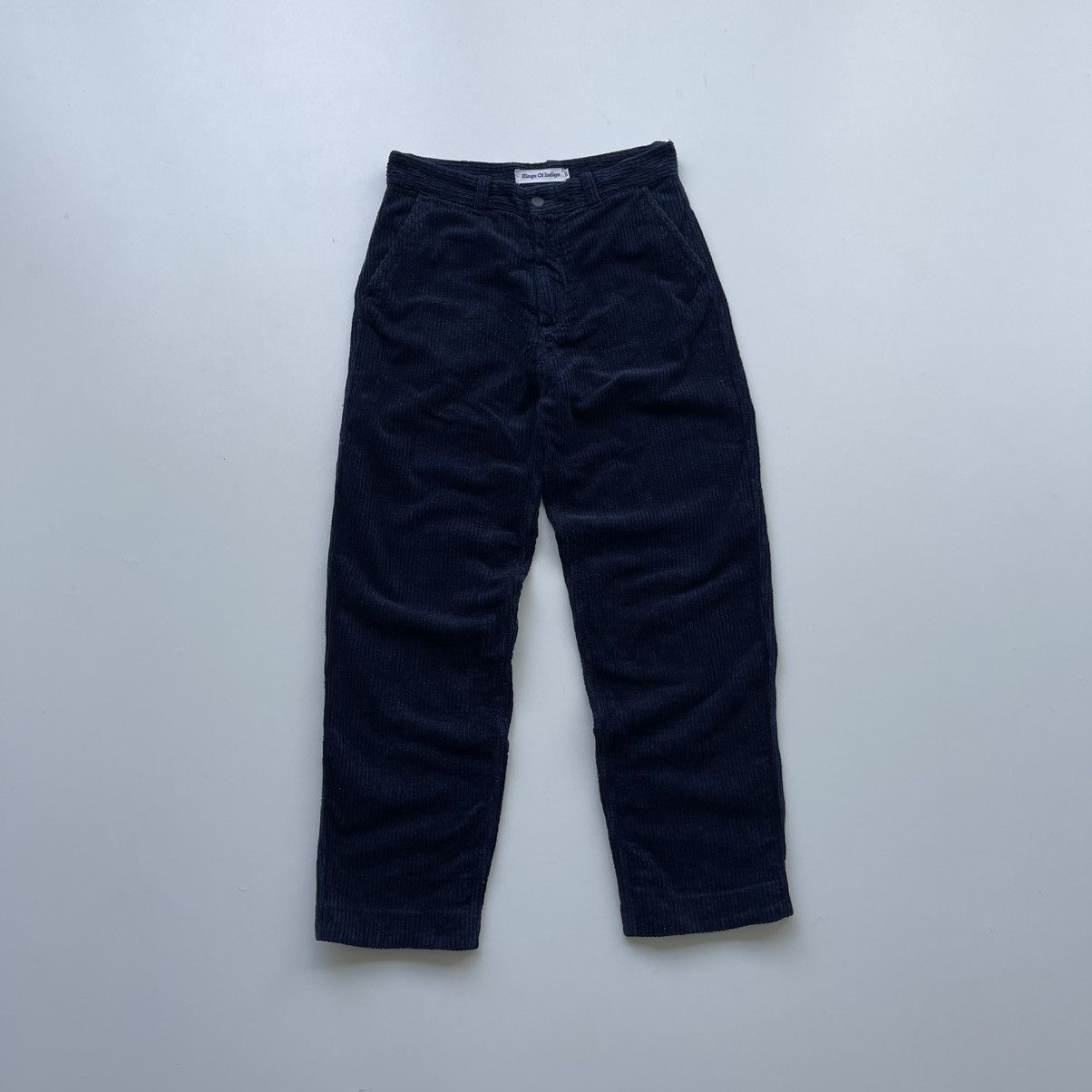 Kings Of Indigo King Og Indigo K.O.I. Henri 2.0 AW20 Corduroy Pants Blue Size US 31 - 1 Thumbnail