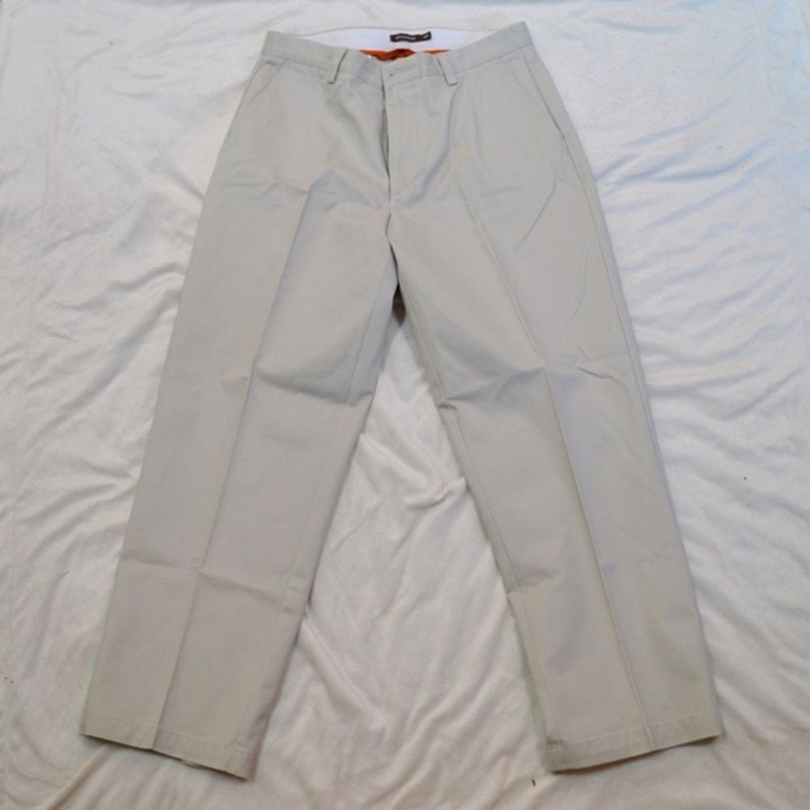 Dockers Dockers Light Beige Straight-Leg Pants | Sz 33x30 Size US 33 - 2 Thumbnail