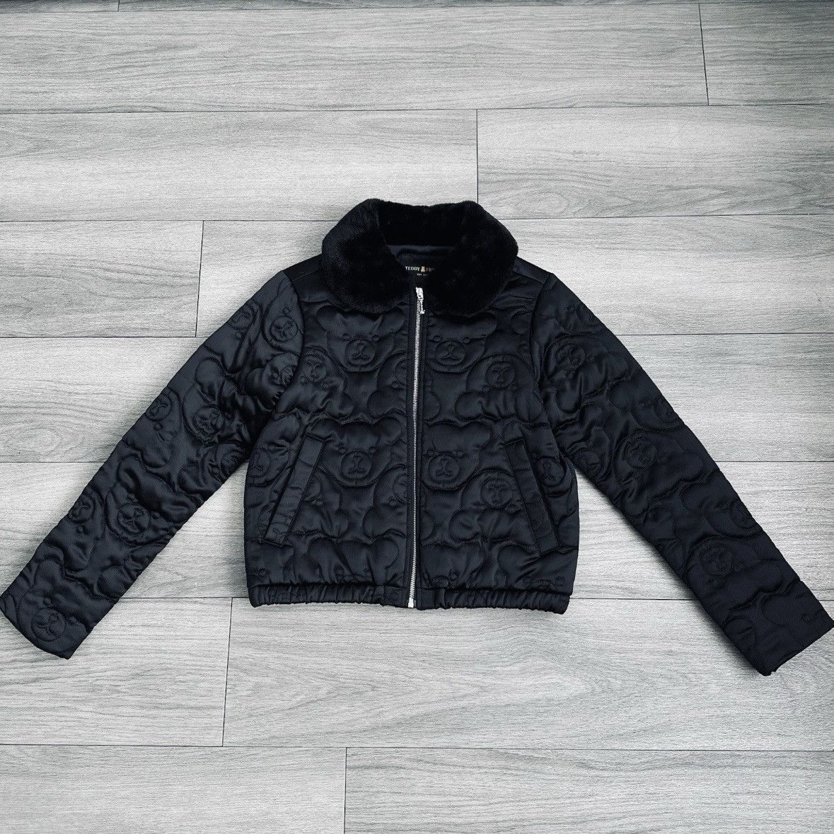 Teddy Fresh Teddy Fresh Quilted Faux Fur Collar Jacket Size S / US 4 / IT 40 - 9 Thumbnail
