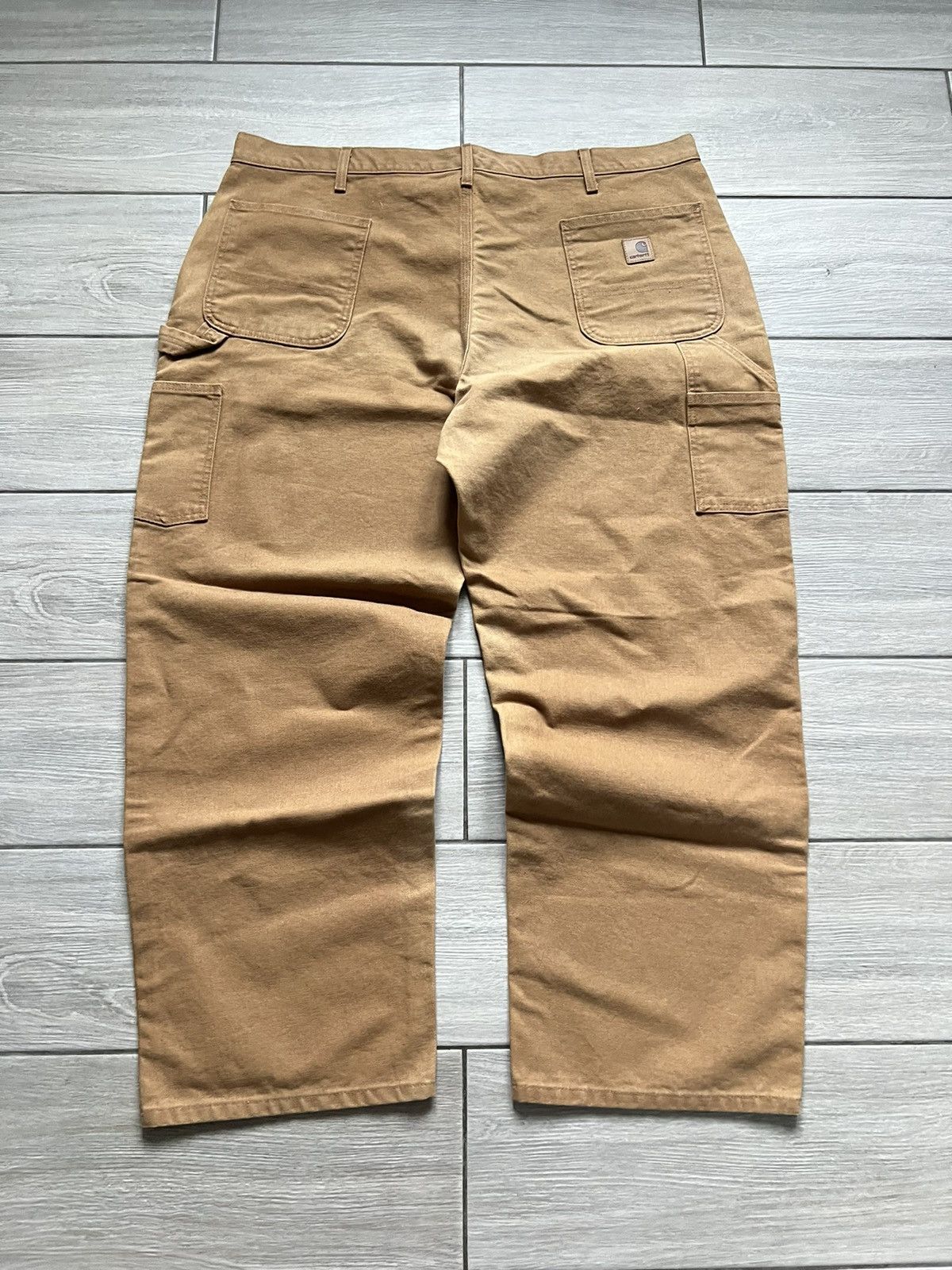 Carhartt Vintage 90s Blanket Lined Carhartt Work Big Pants 44/30 Size US 44 / EU 60 - 3 Thumbnail