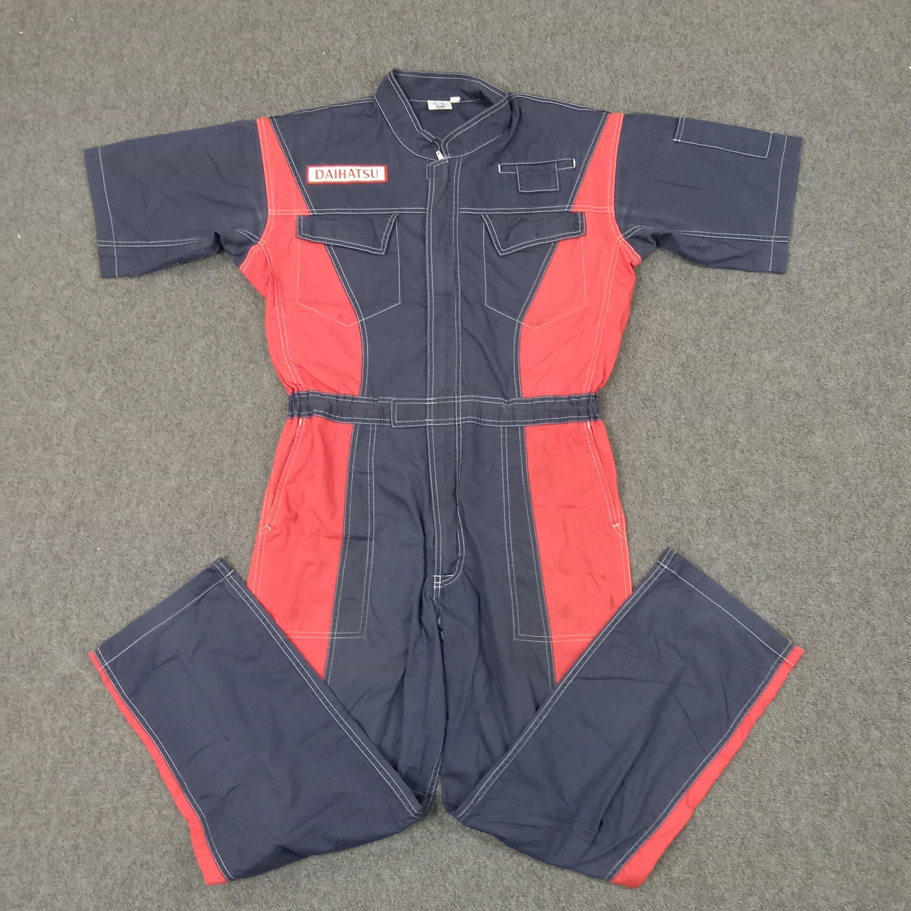 Japanese Brand × Vintage Daihatsu Japanese Racing Team Coverall Jacket Size US L / EU 52-54 / 3 - 5 Thumbnail
