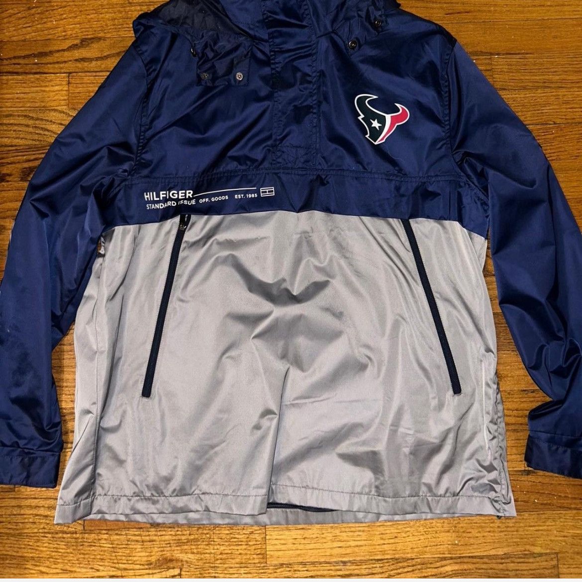 Tommy Hilfiger Tommy Hilfiger XL Qrt-Zip anorak jacket Houston Texans Size US XL / EU 56 / 4 - 1 Thumbnail