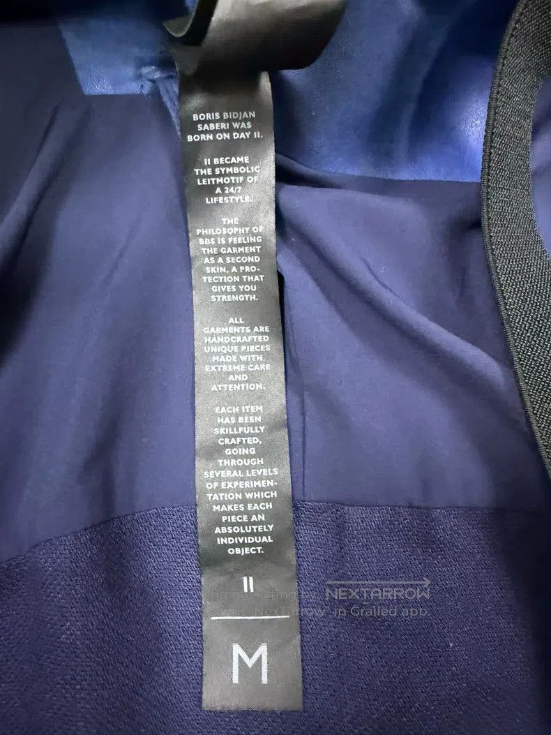 Boris Bidjan Saberi Boris Bidjan Saberi Size M overcoat Size US M / EU 48-50 / 2 - 5 Thumbnail