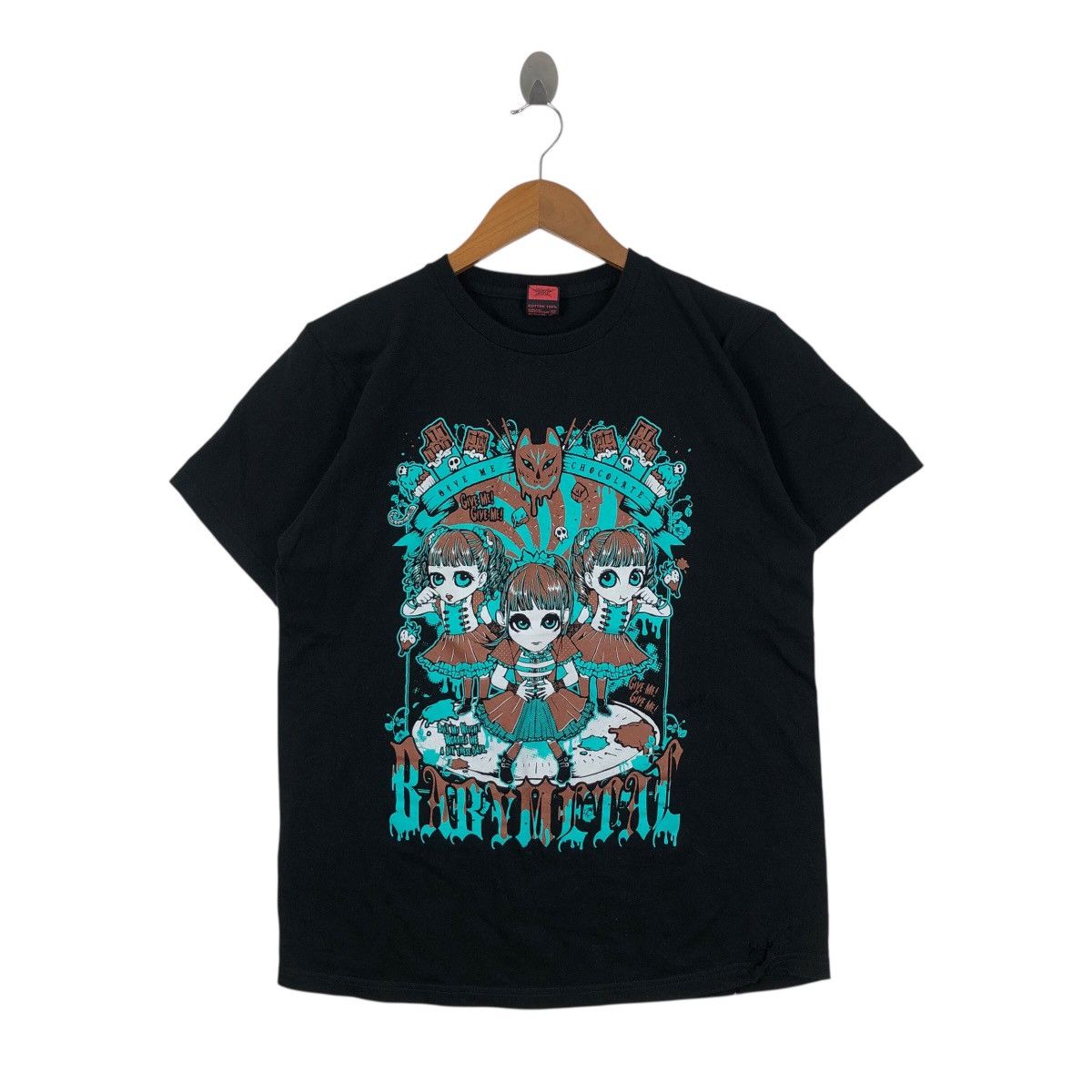 Band Tees Baby Metal Give Me Chocolate T-Shirt Band Tees Size US L / EU 52-54 / 3 - 1 Thumbnail