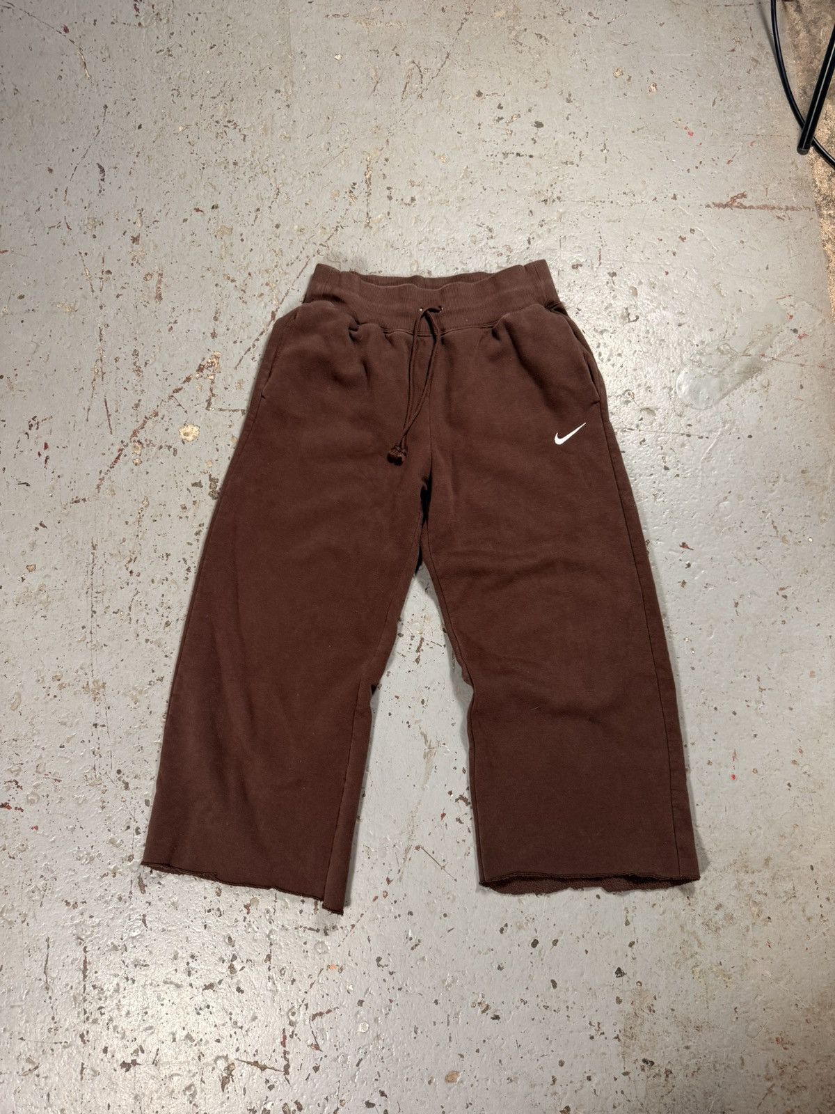 Nike Brown Flair Nike Sweat Pants Size US 30 / EU 46 - 1 Thumbnail