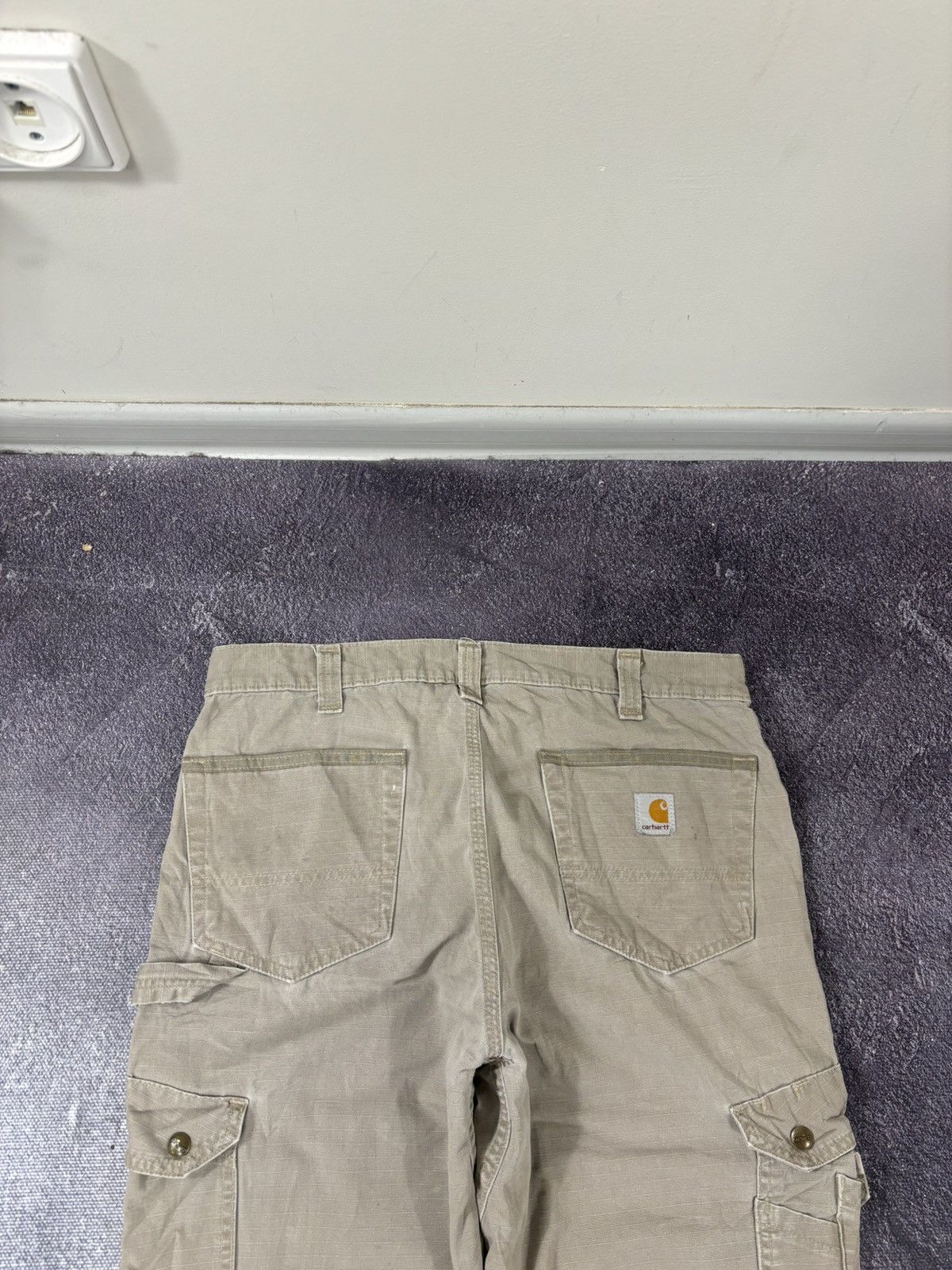 Carhartt Vintage Carhartt Y2K Relaxed Fit Work Hype Baggy Cargo Pants Size US 34 / EU 50 - 6 Thumbnail