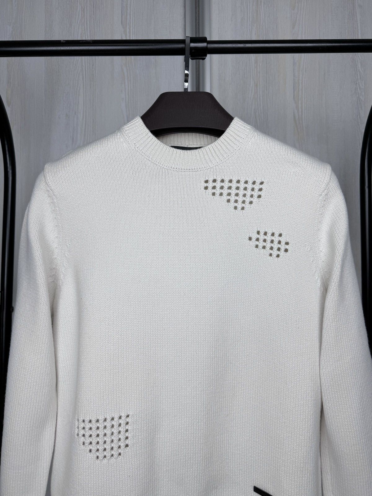 The Kooples The Kooples Paris Wool/Cotton distressed sweater unisex XS Size US XS / EU 42 / 0 - 3 Thumbnail