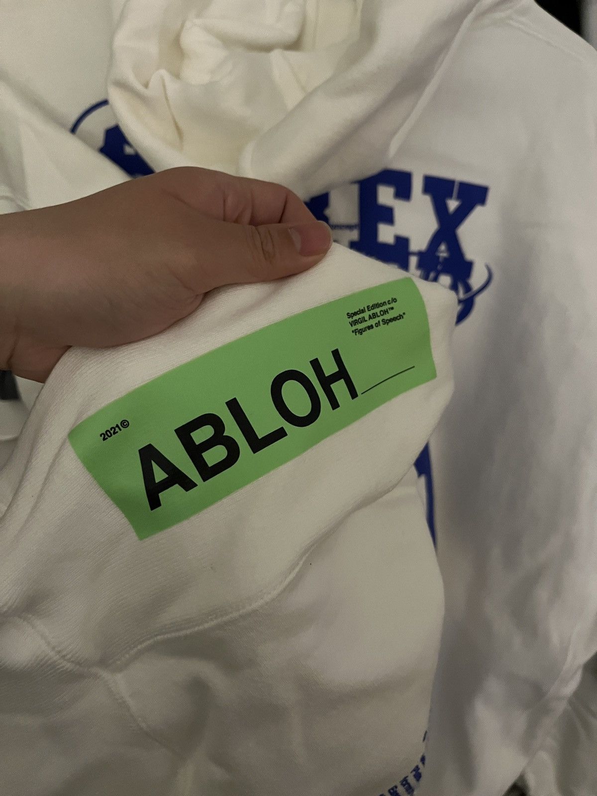 Off-White × Pyrex Vision × Virgil Abloh ICA Pyrex Caravaggio Hoodie Size US XL / EU 56 / 4 - 7 Thumbnail