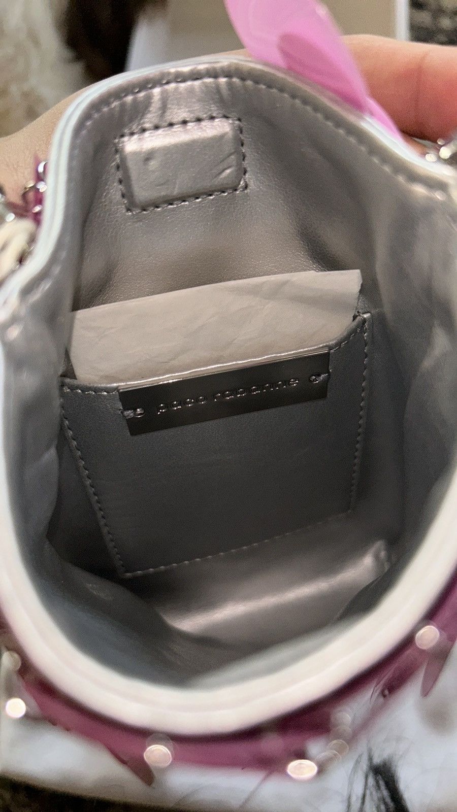 Paco Rabanne Paco Rabanne Mini Paillette Sequined Chainmail shoulder Bag Size ONE SIZE - 10 Thumbnail