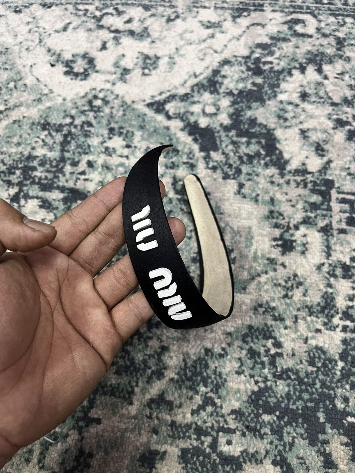 Miu Miu Miu Miu Headband Size ONE SIZE - 1 Thumbnail