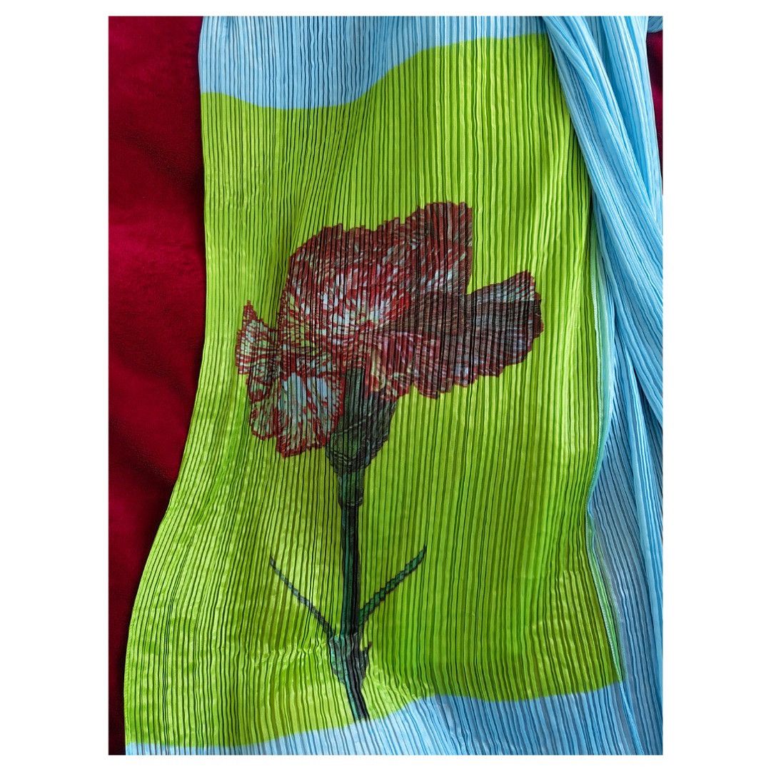 Pleats Please Issey Miyake Pleats Please Mimi Yokoo Carnation Madame T AW00 Size ONE SIZE - 7 Thumbnail