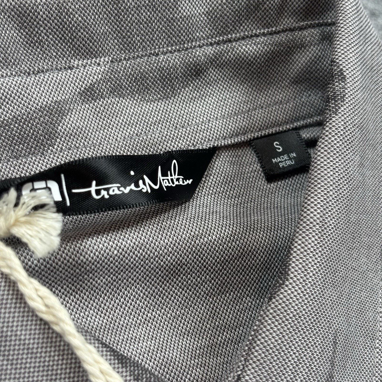 TravisMathew Travis Mathew Beachside Stealth Polo Men’s Small Gray Camo Size US S / EU 44-46 / 1 - 4 Thumbnail