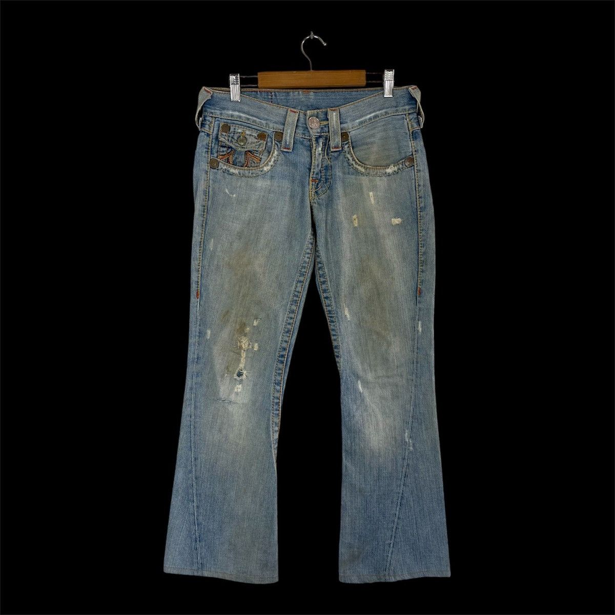 True Religion × Vintage Vintage True Religion Frankie Big T Jeans