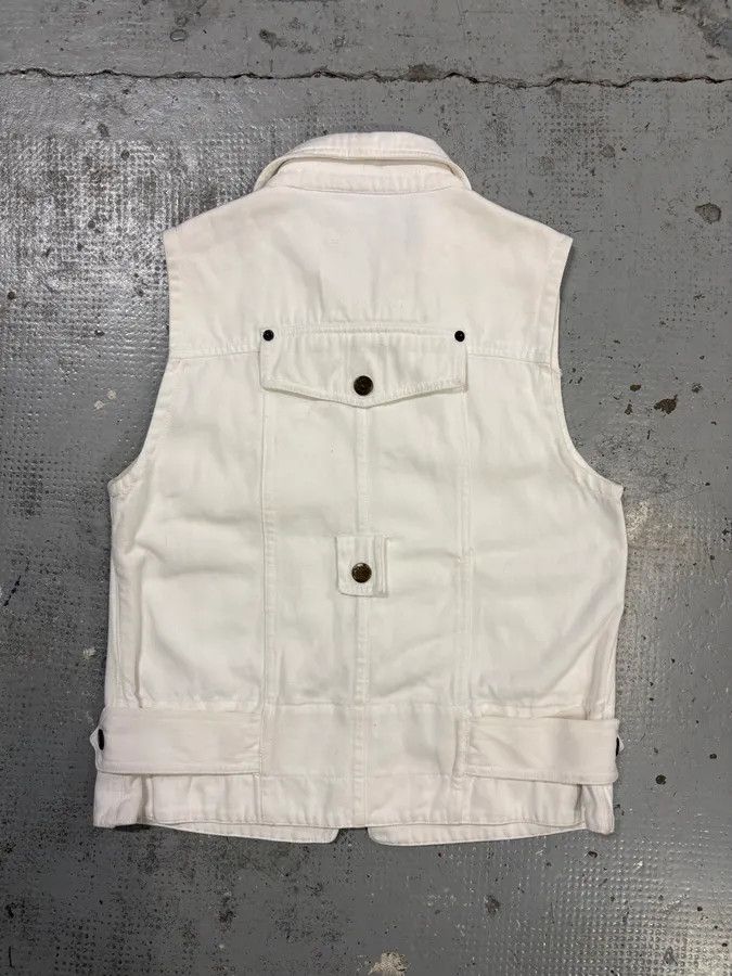 Dolce & Gabbana SS2003 Dolce & Gabbana Cargo Fisher White Jacket Size S / US 4 / IT 40 - 5 Thumbnail