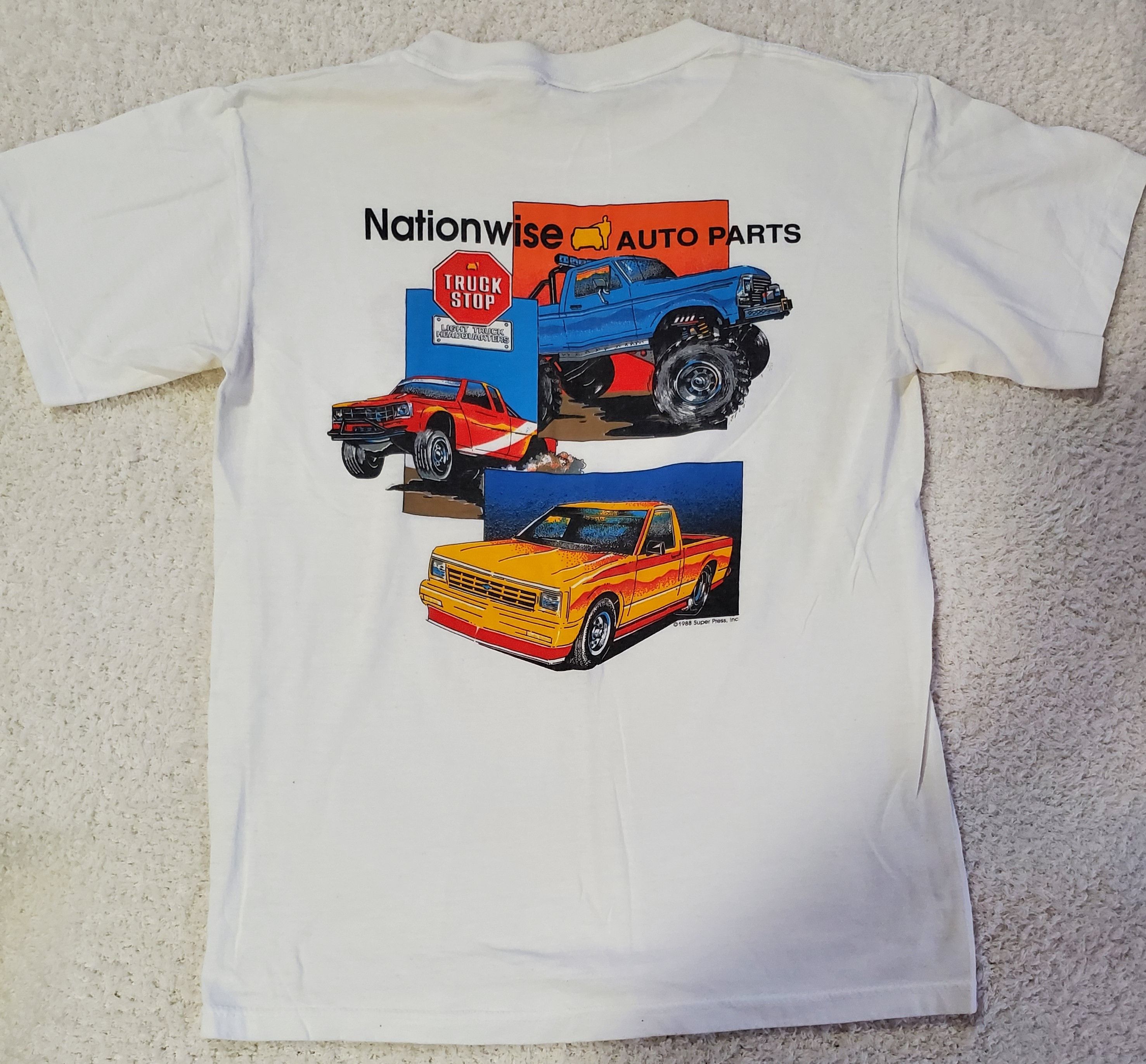 Vintage Vintage light truck stop auto parts 80s Size US M / EU 48-50 / 2 - 1 Thumbnail