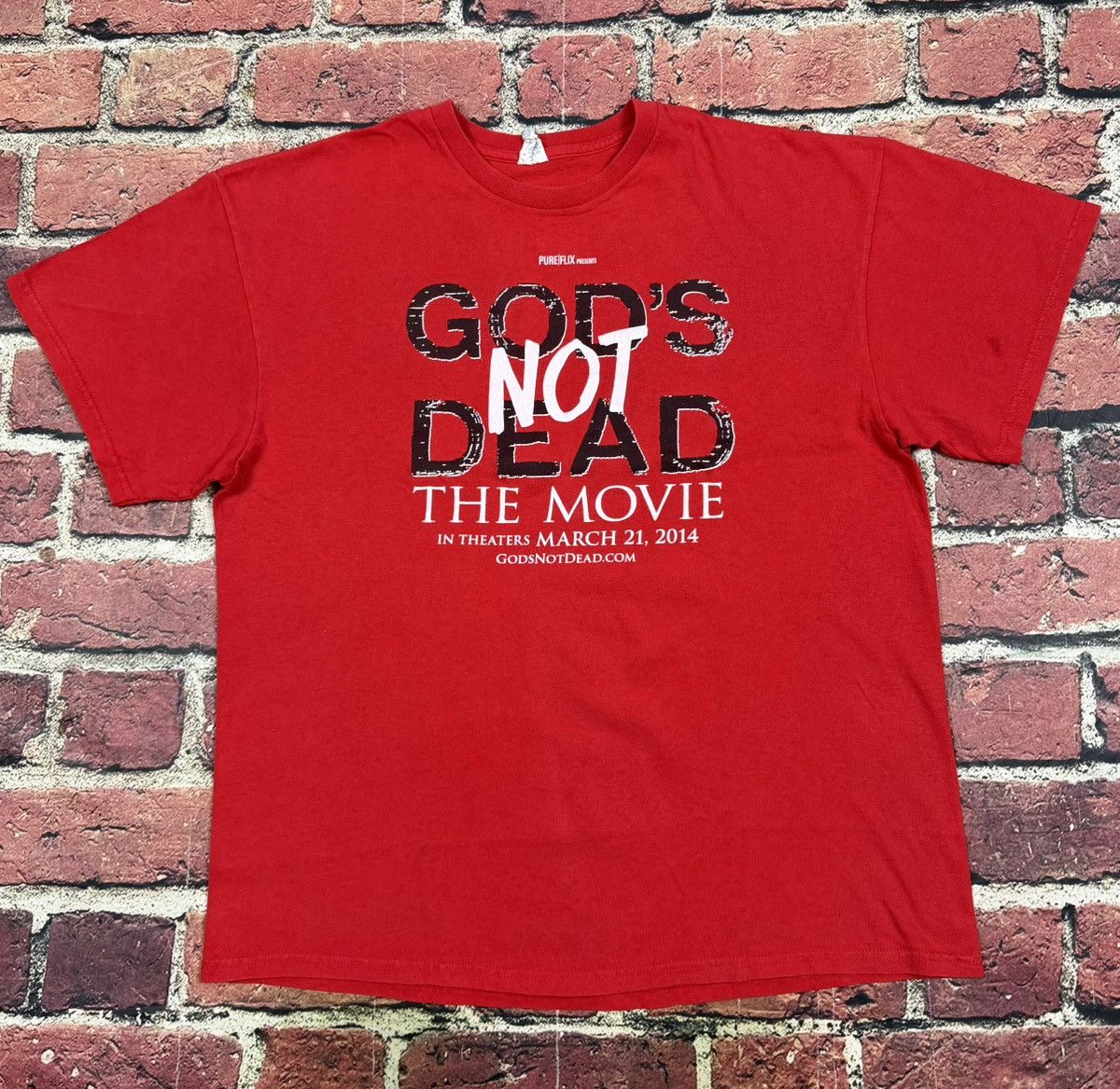 Delta Winter Jam 2014 Volunteer Tee Newsboys God’s Not Dead Movie Size US XL / EU 56 / 4 - 1 Thumbnail