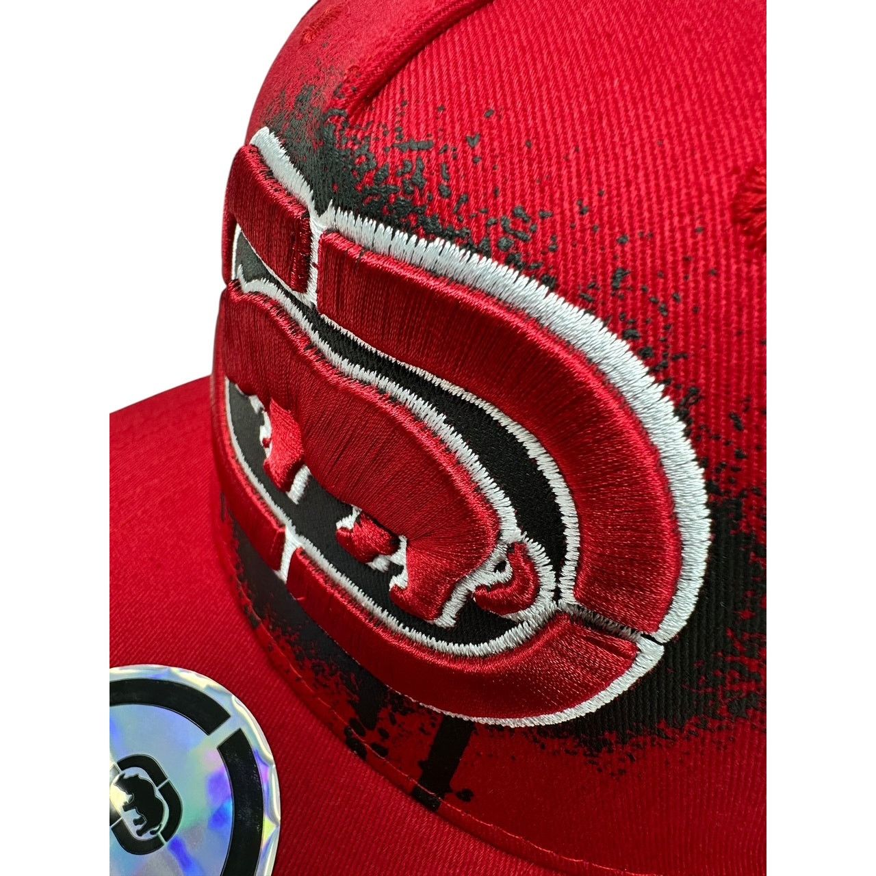 Ecko Unltd. Ecko Unltd Snapback Hat 3D Embroidered Logo Splatter Print Size ONE SIZE - 3 Thumbnail