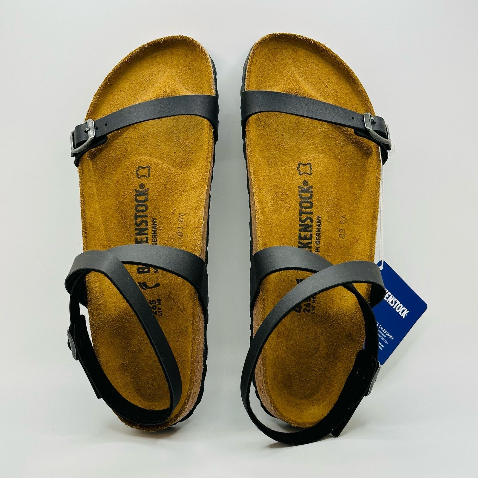 Birkenstock Birkenstock Black Strappy Women's Sandals - US 10-10.5 | 41 Size US 10.5 / IT 40.5 - 1 Thumbnail