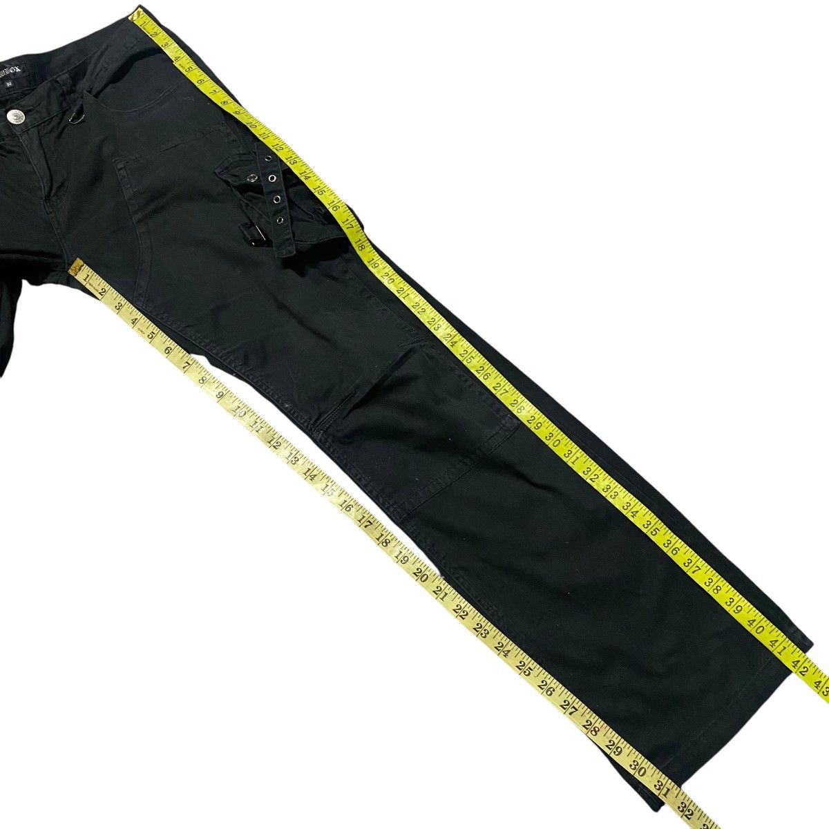 Japanese Brand Japanese Brand Lowbox Cargo Pants Size US 33 - 17 Thumbnail