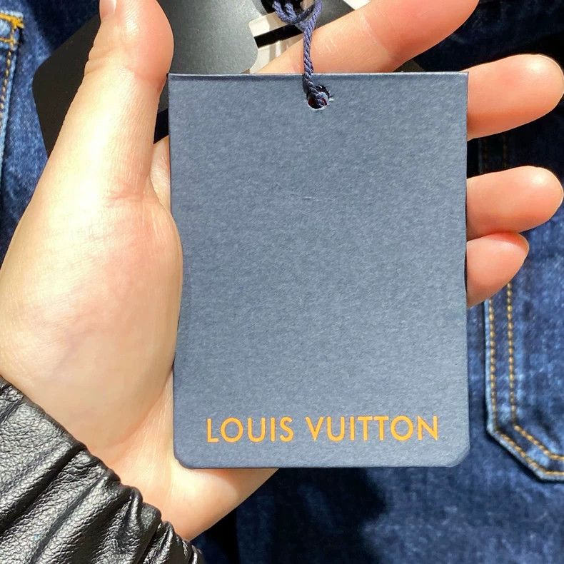 Louis Vuitton Louis Vuitton 26ss latest blue paneled presbyopic wide-leg Size US 40 / EU 56 - 5 Thumbnail