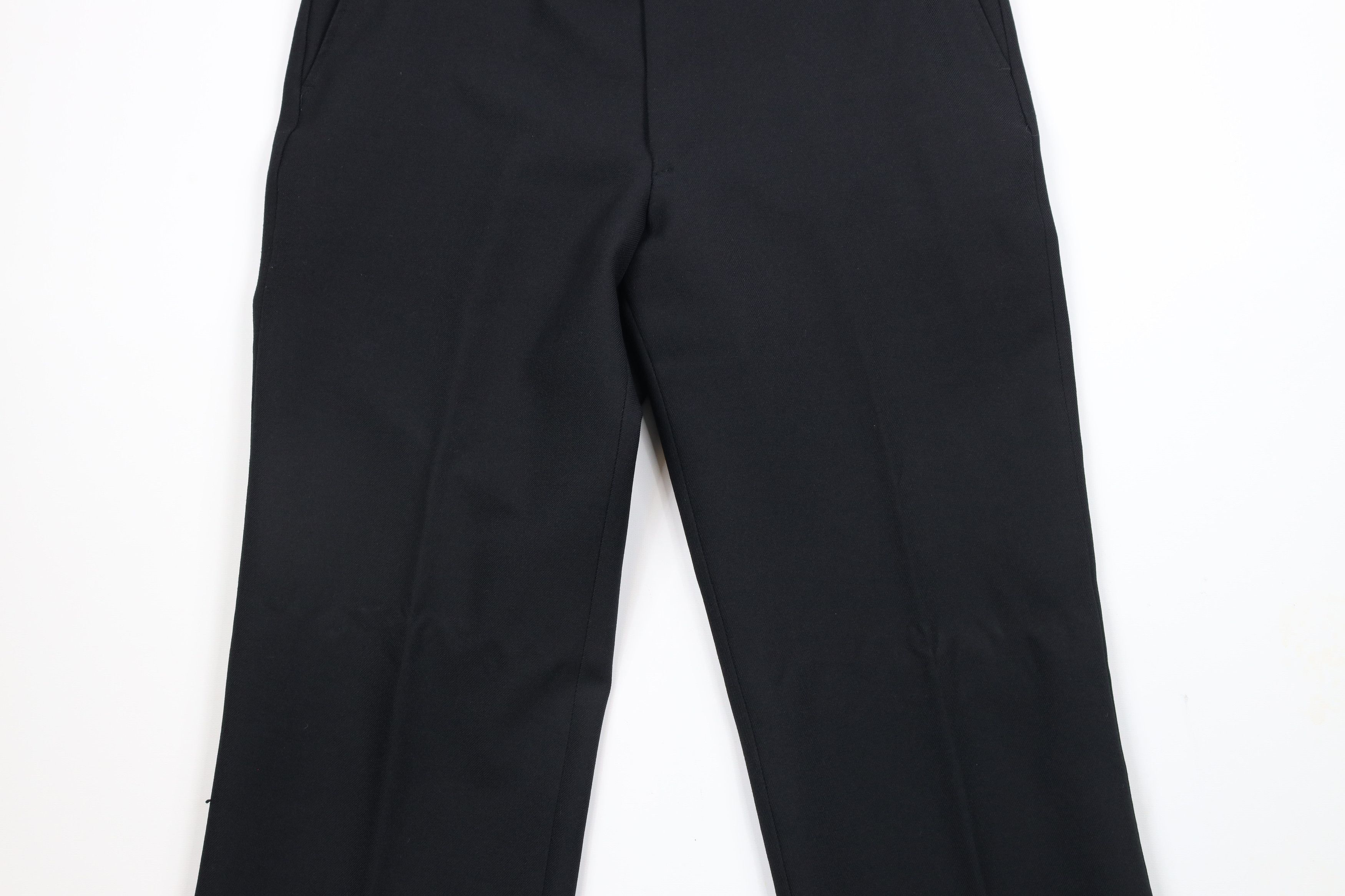 Vintage Vintage 70s Streetwear Bell Bottoms Chino Pants Black USA Size US 34 / EU 50 - 3 Thumbnail
