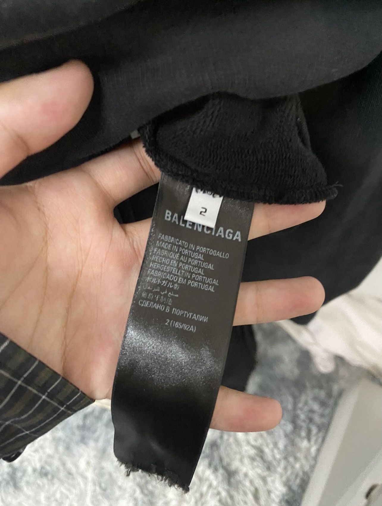 Balenciaga *RARE* Balenciaga AW22 Be Different Hoodie SZ.1 Size US S / EU 44-46 / 1 - 12 Thumbnail