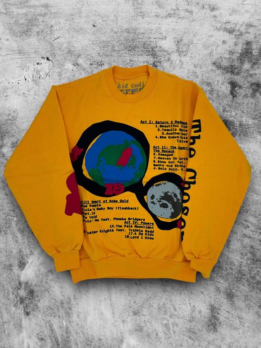 Kid Cudi Kid Cudi CPFM For MOTM III Beautiful Trip Crewneck | Grailed