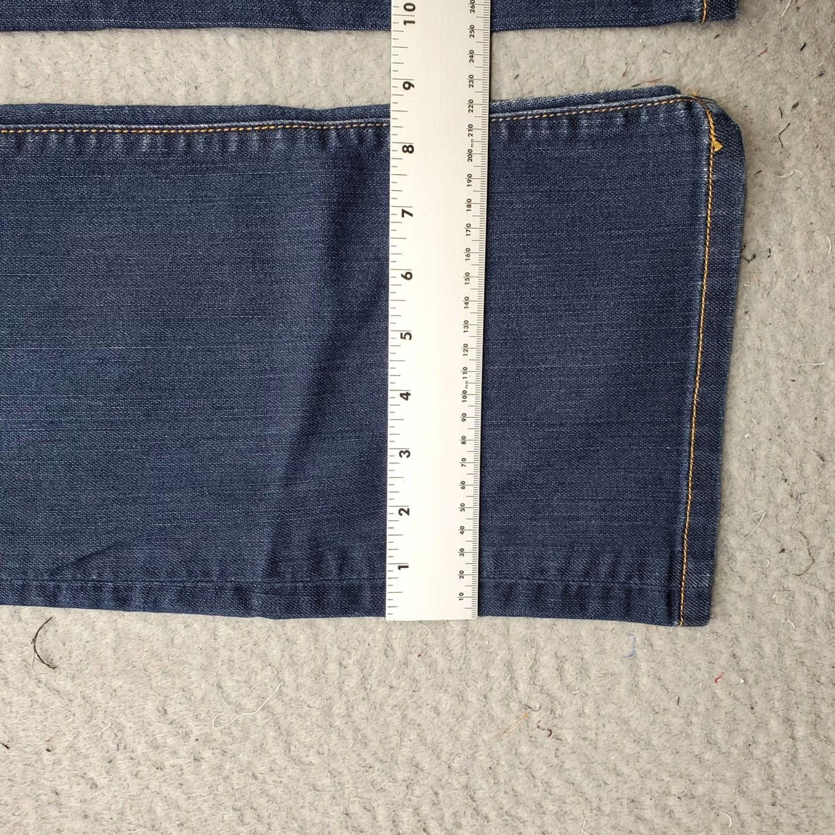 Loft LOFT Jeans Womens Petites 10P Blue Denim Stretch Bootcut 5-Pocket Button Closure Casual Streetwear Mens/ Womens Size 32" / US 10 / IT 46 - 5 Thumbnail