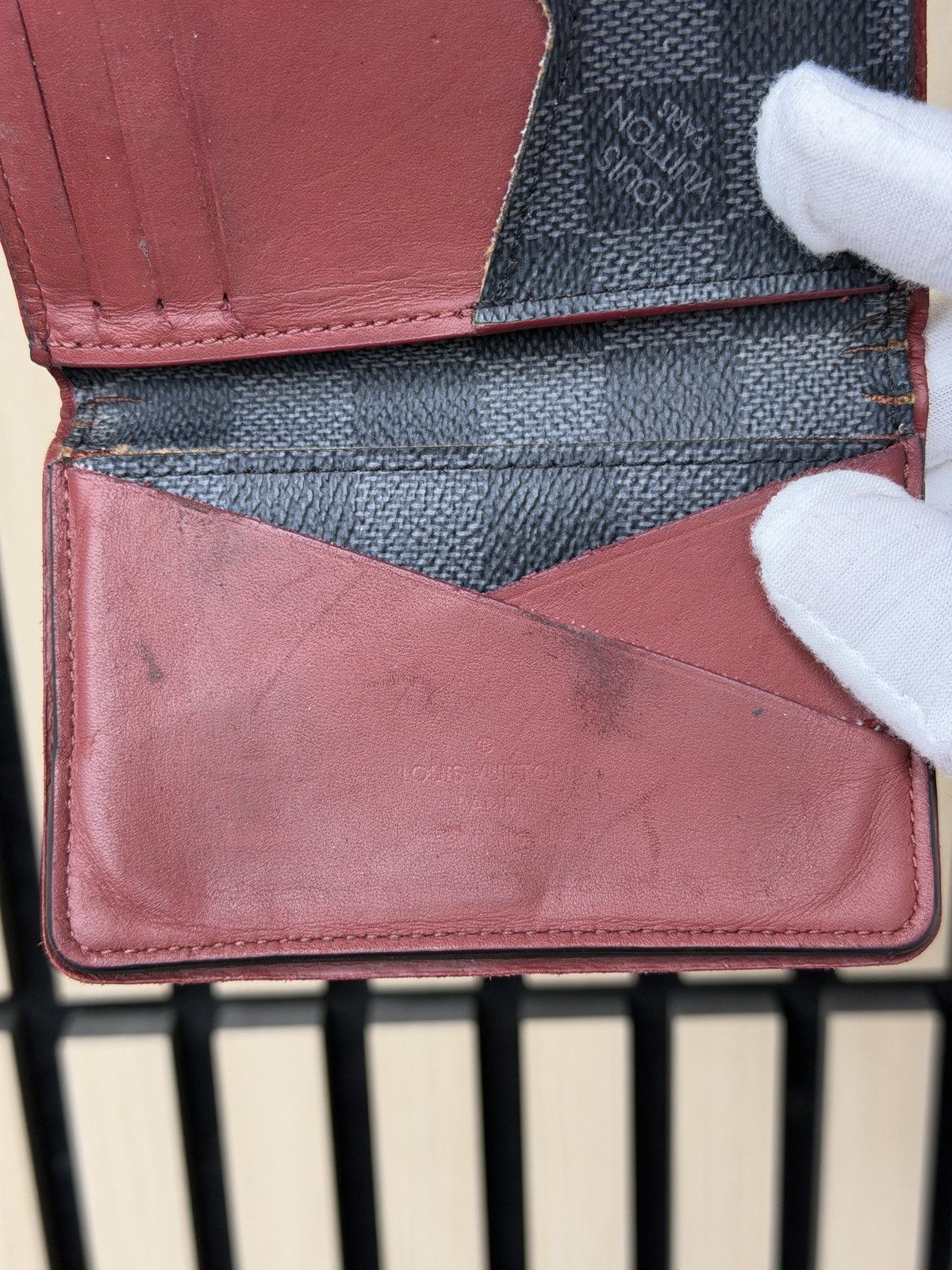 Louis Vuitton Louis Vuitton Bordeaux Damier Graphite Canvas Pocket Size ONE SIZE - 13 Thumbnail