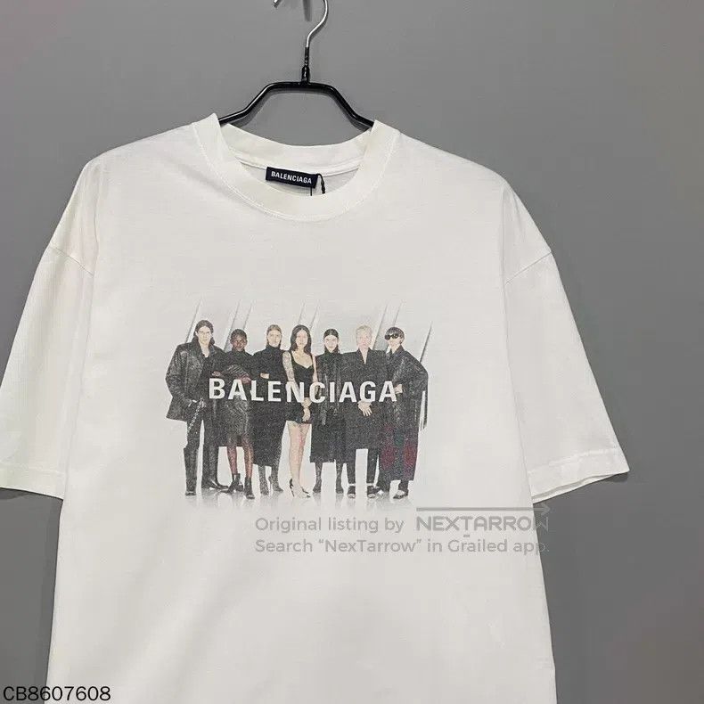 Balenciaga Balenciaga Band portrait logo short sleeve Size US XS / EU 42 / 0 - 2 Thumbnail