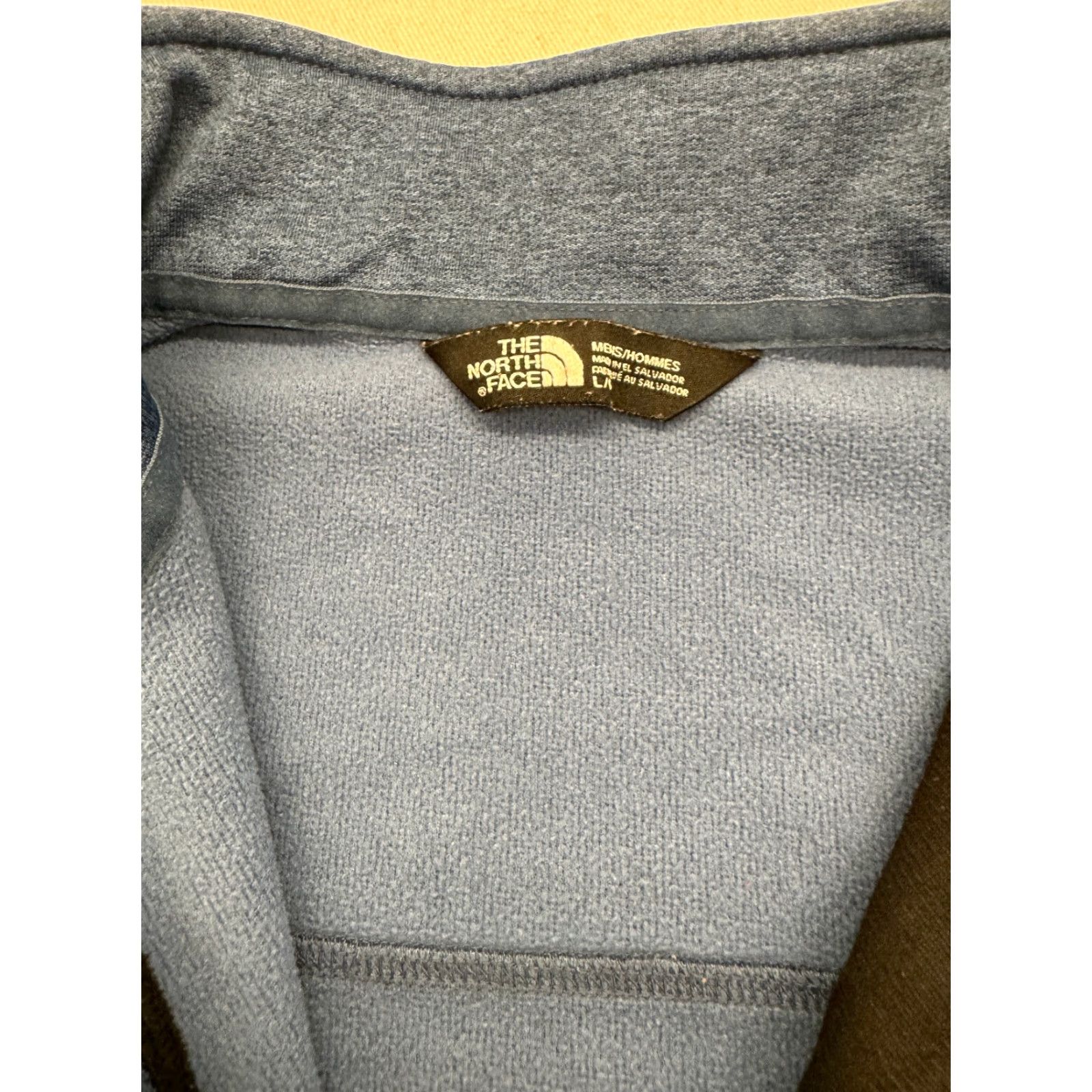 The North Face The North Face Long Sleeve 1/4 Zip Sweater Blue Mens Large Logo 2515 Size US L / EU 52-54 / 3 - 3 Thumbnail
