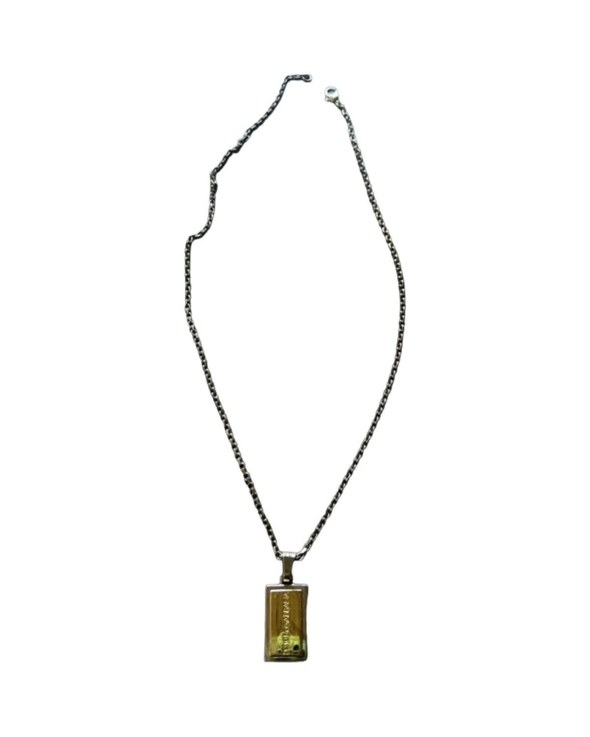 Dolce & Gabbana Two Tone Pendant Necklace Size ONE SIZE - 4 Thumbnail